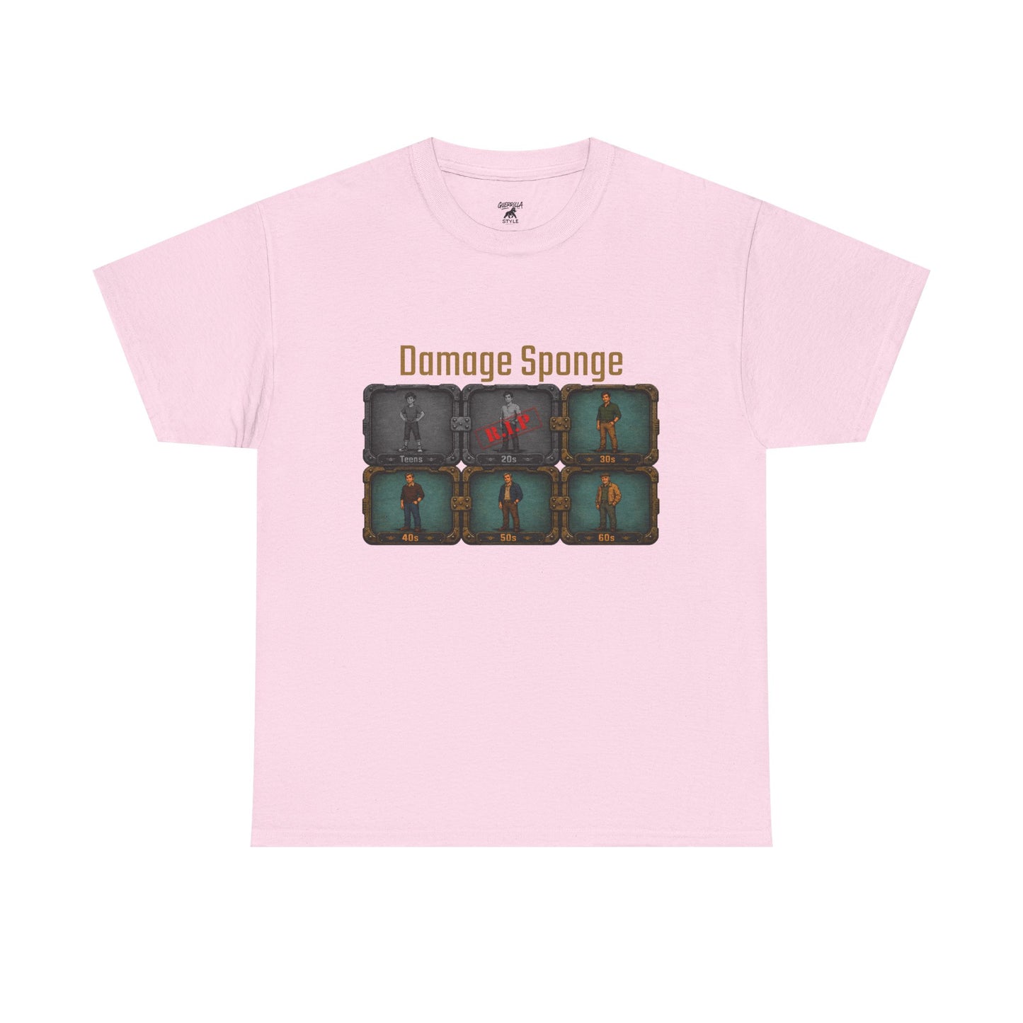 Damage Sponge - Unisex Heavy Cotton Tee