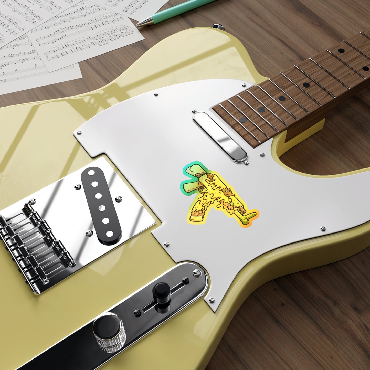 Taco Tuesday AK - Holographic Die-Cut Sticker