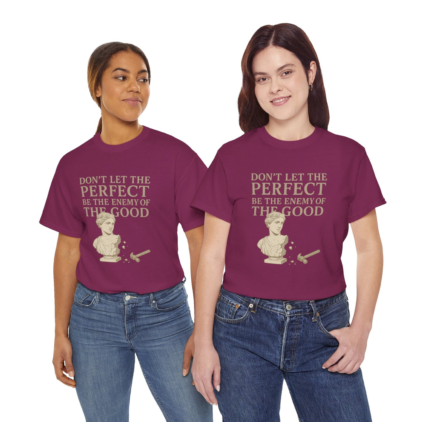 Enemy of the Good - Unisex Heavy Cotton Tee