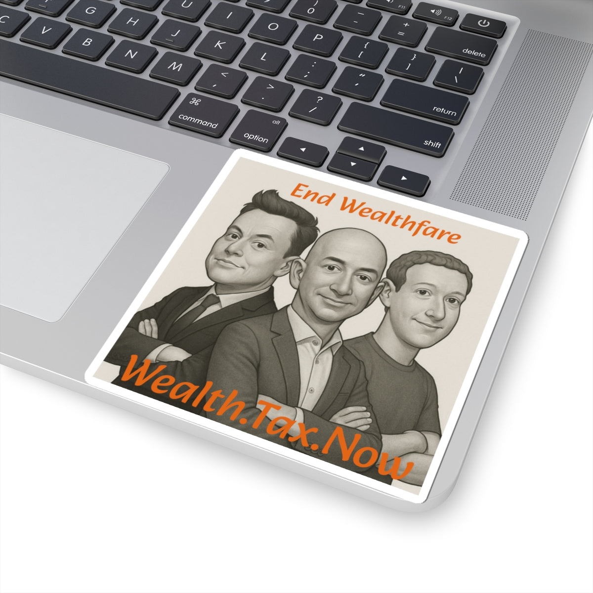 Wealthfare - Square Sticker