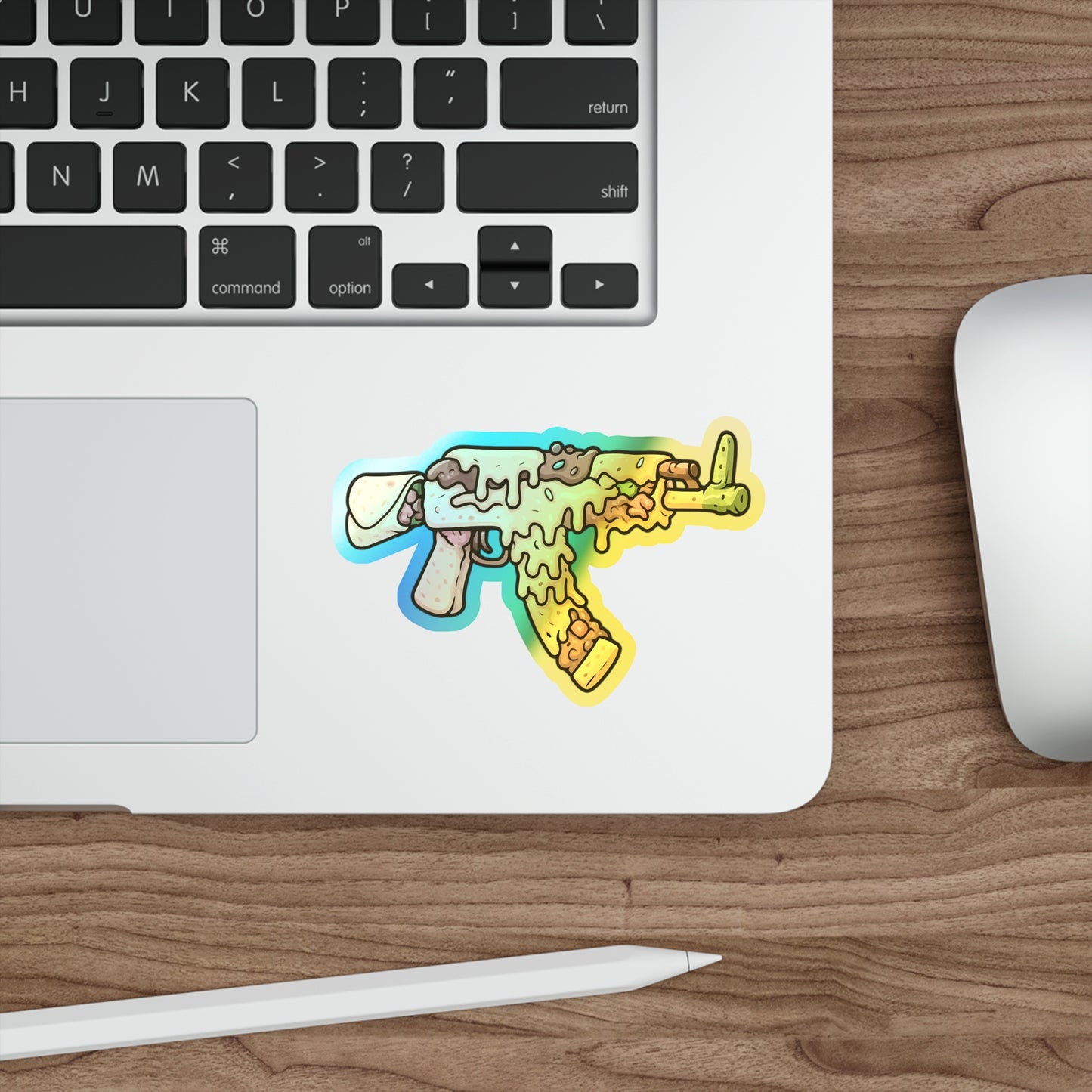 Taco Tuesday AK - Holographic Die-Cut Sticker