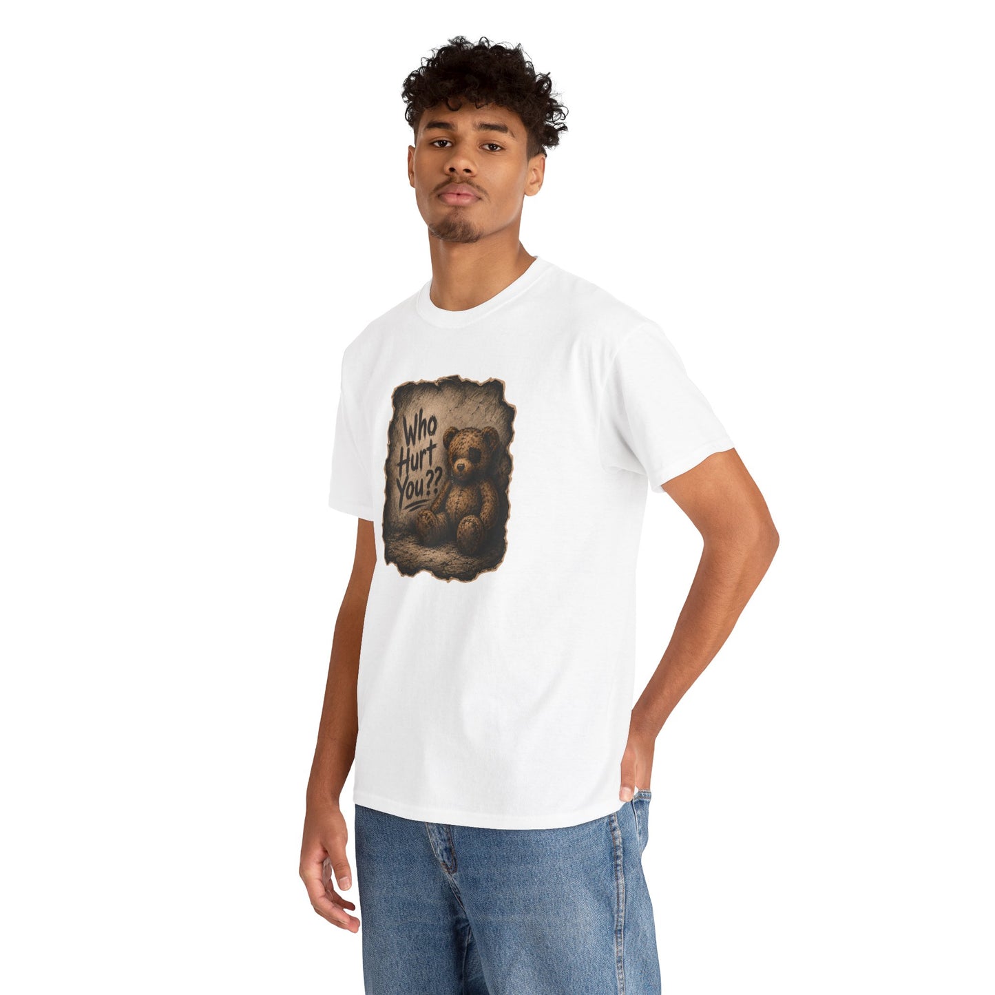 Who Hurt You - Unisex Heavy Cotton Tee