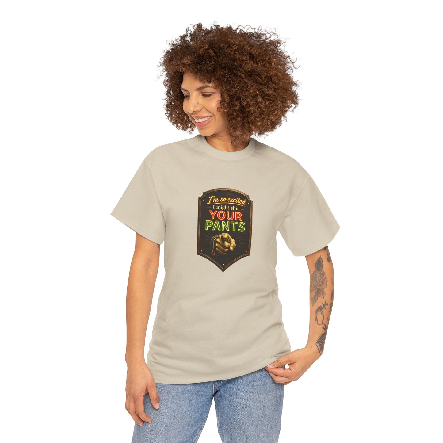 Shit YOUR pants - Unisex Heavy Cotton Tee