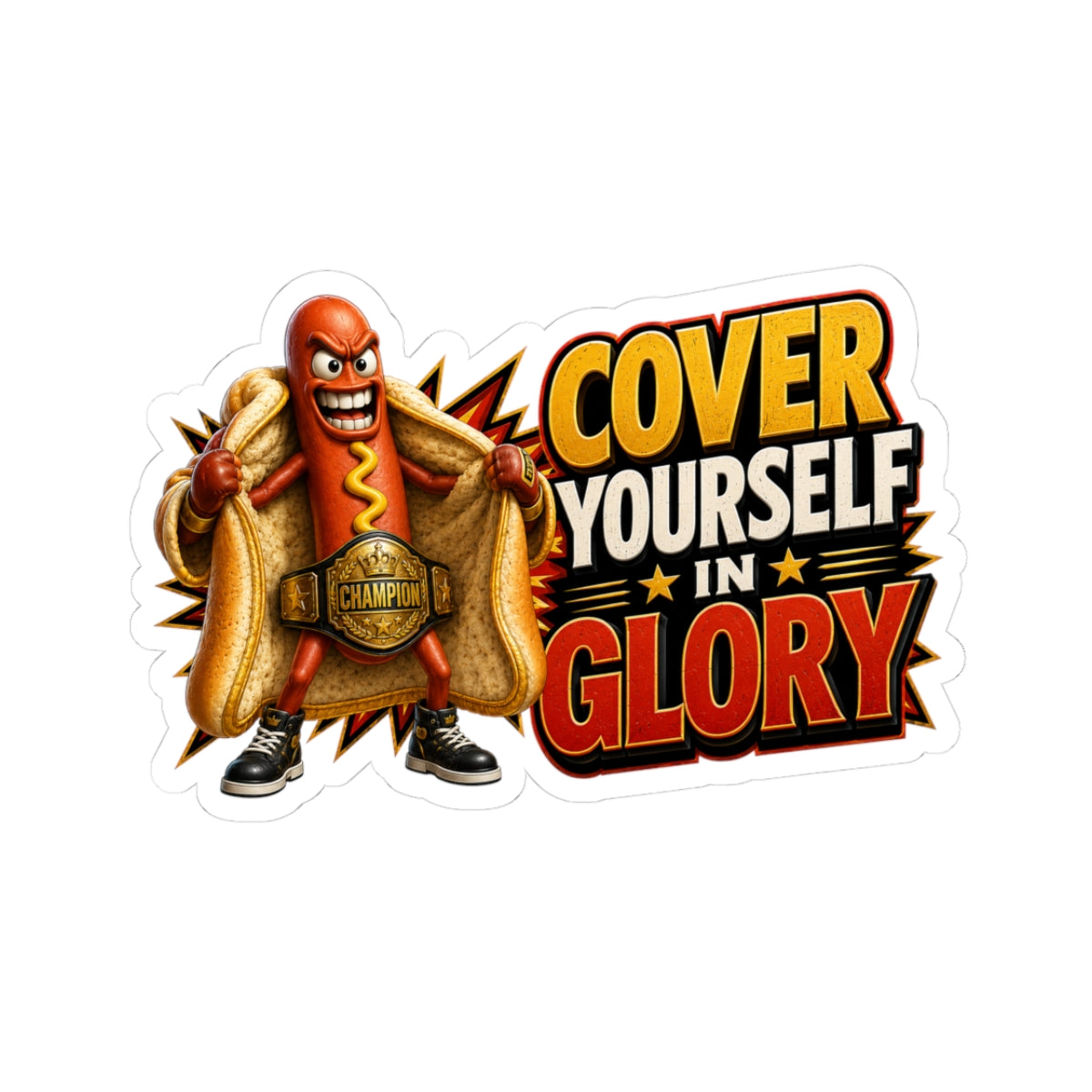 Cover in Glory - Kiss-Cut Stickers