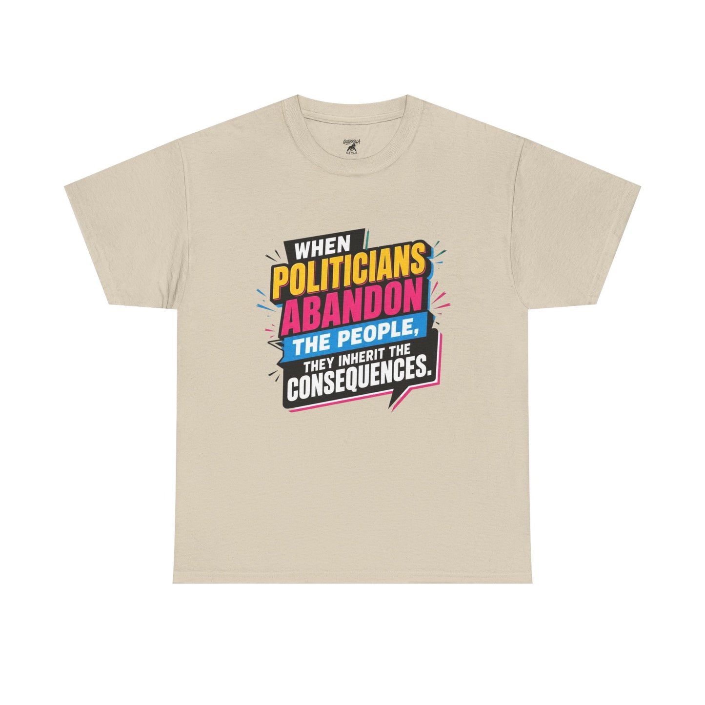 Politicians Chose Sides - Unisex Heavy Cotton Tee