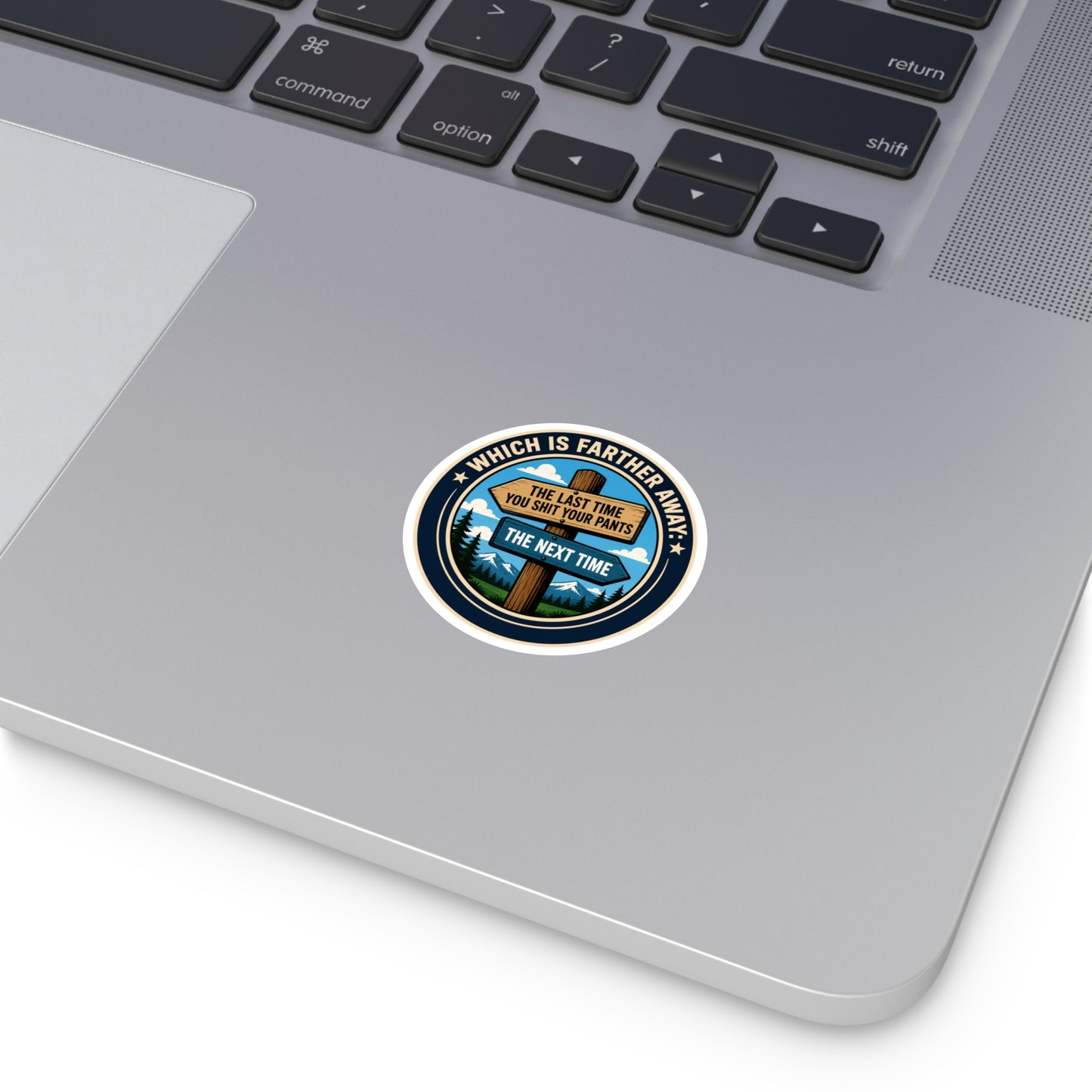 Which is Further - Round Stickers