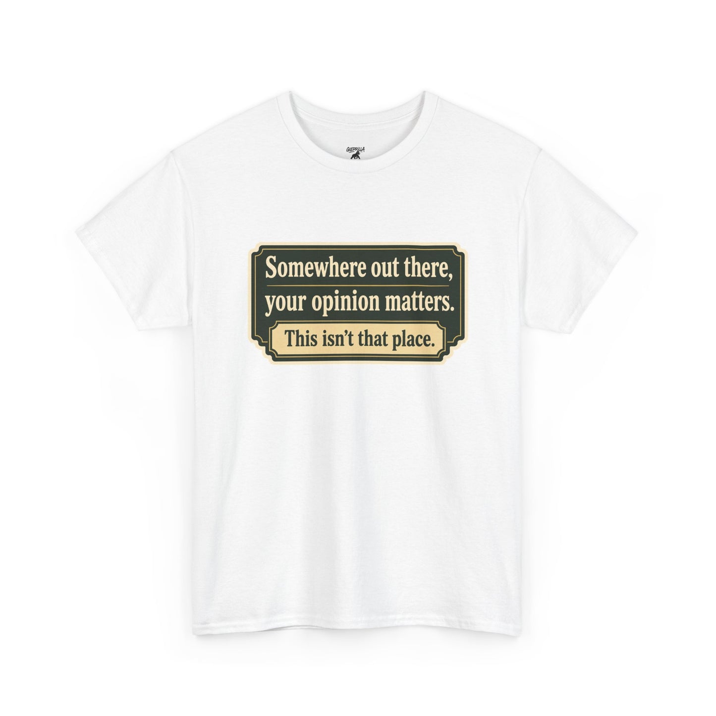 Opinions - Unisex Heavy Cotton Tee