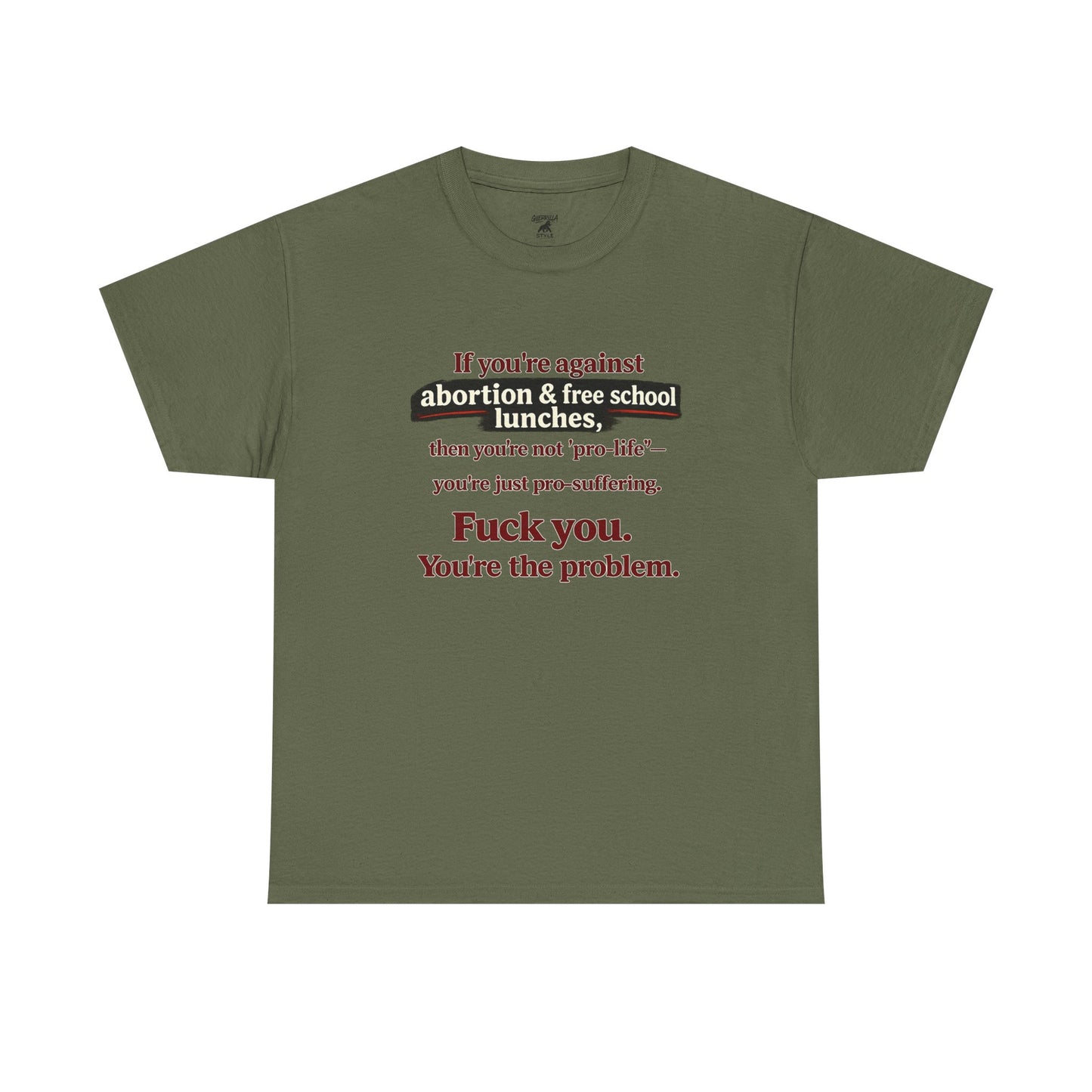 You're The Problem - Unisex Heavy Cotton Tee