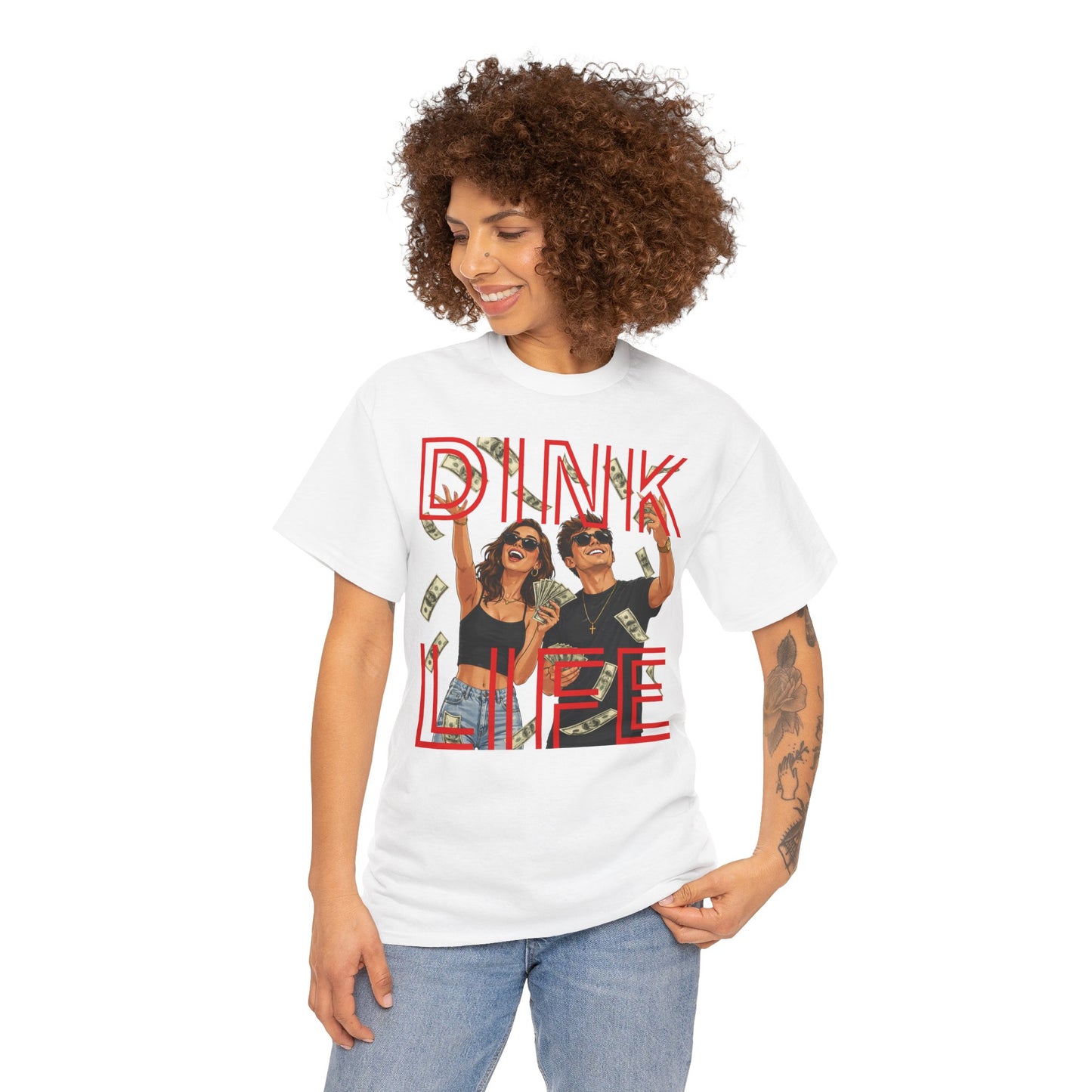 DINK LIFE - Unisex Heavy Cotton Tee