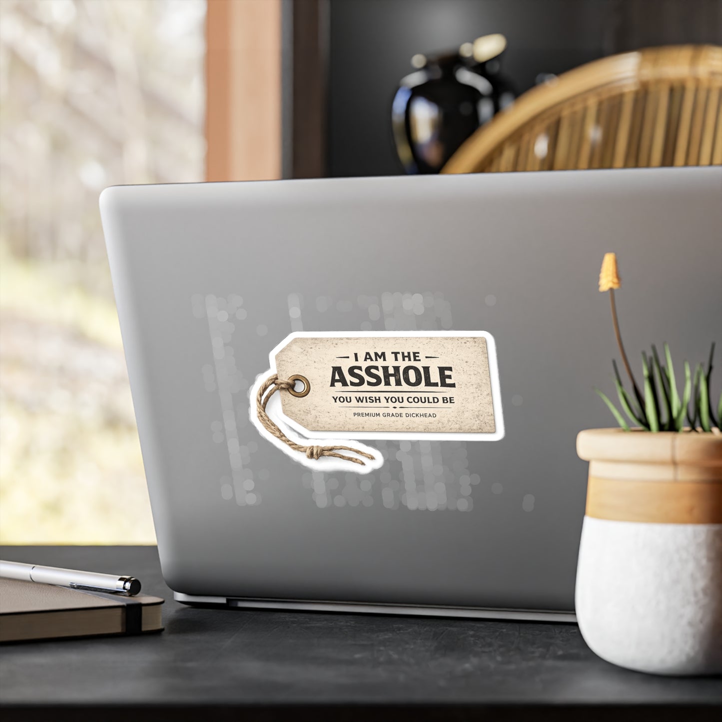 I am the Asshole - Kiss-Cut Vinyl Decals