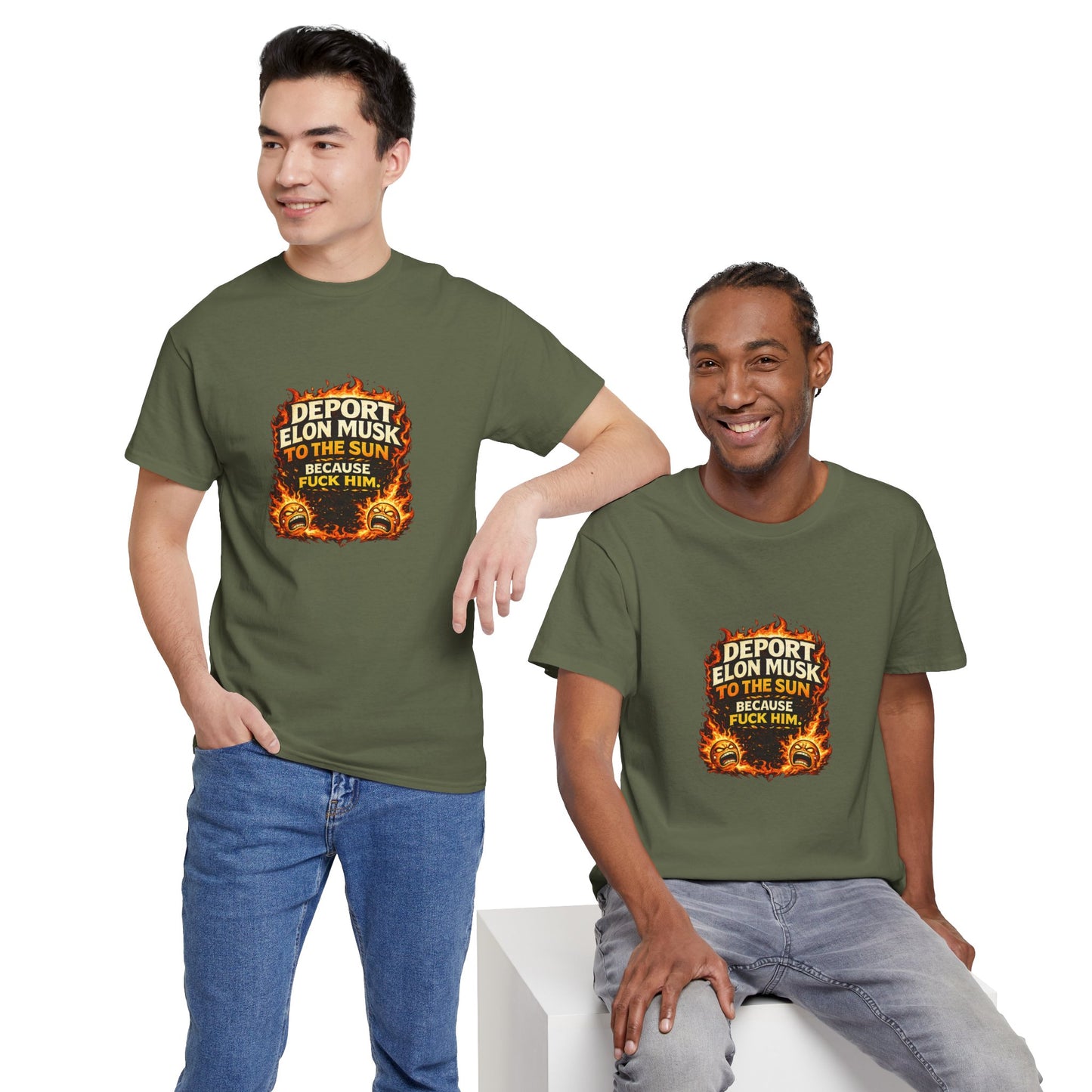 Deport Musk - Unisex Heavy Cotton Tee