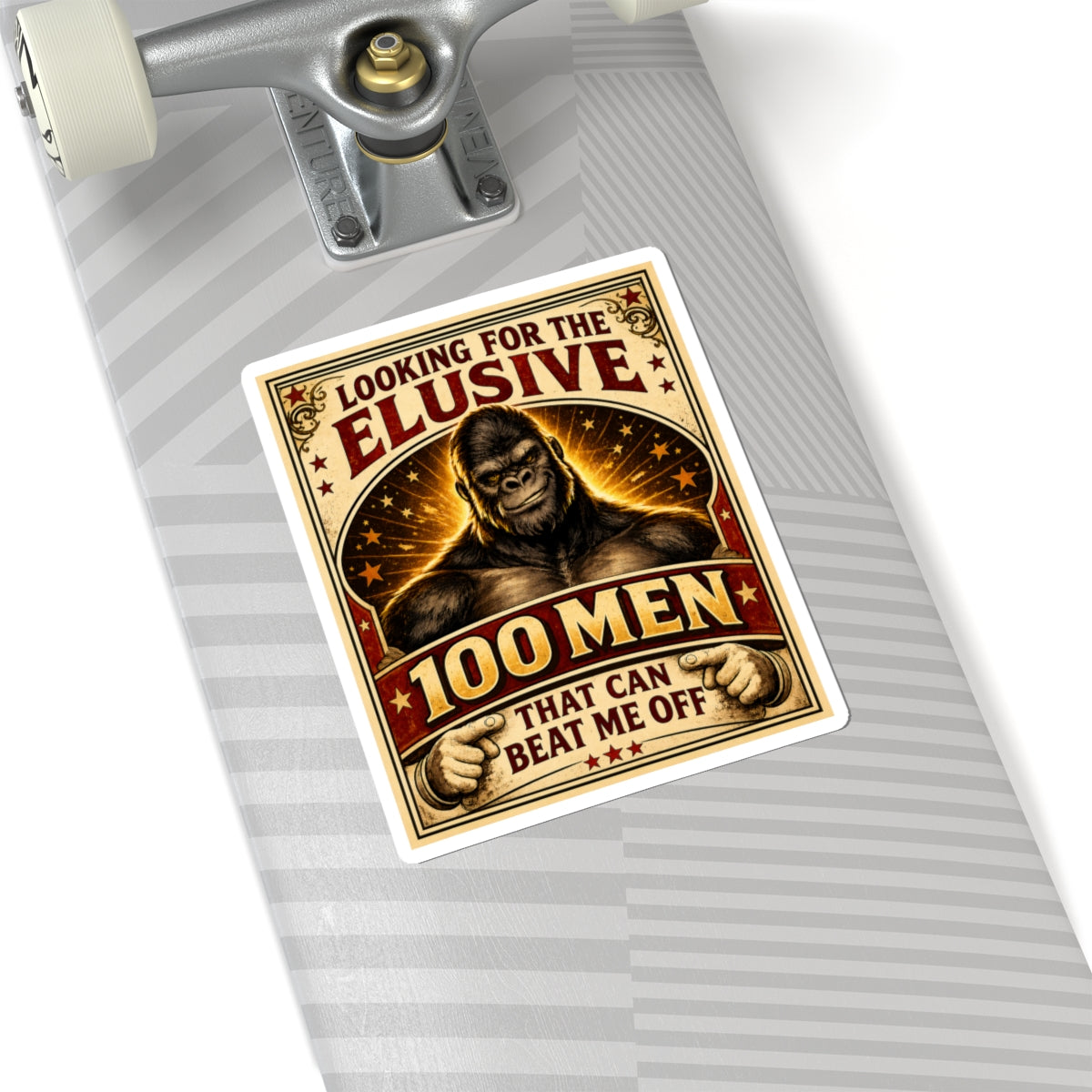 100 Men - Kiss-Cut Stickers