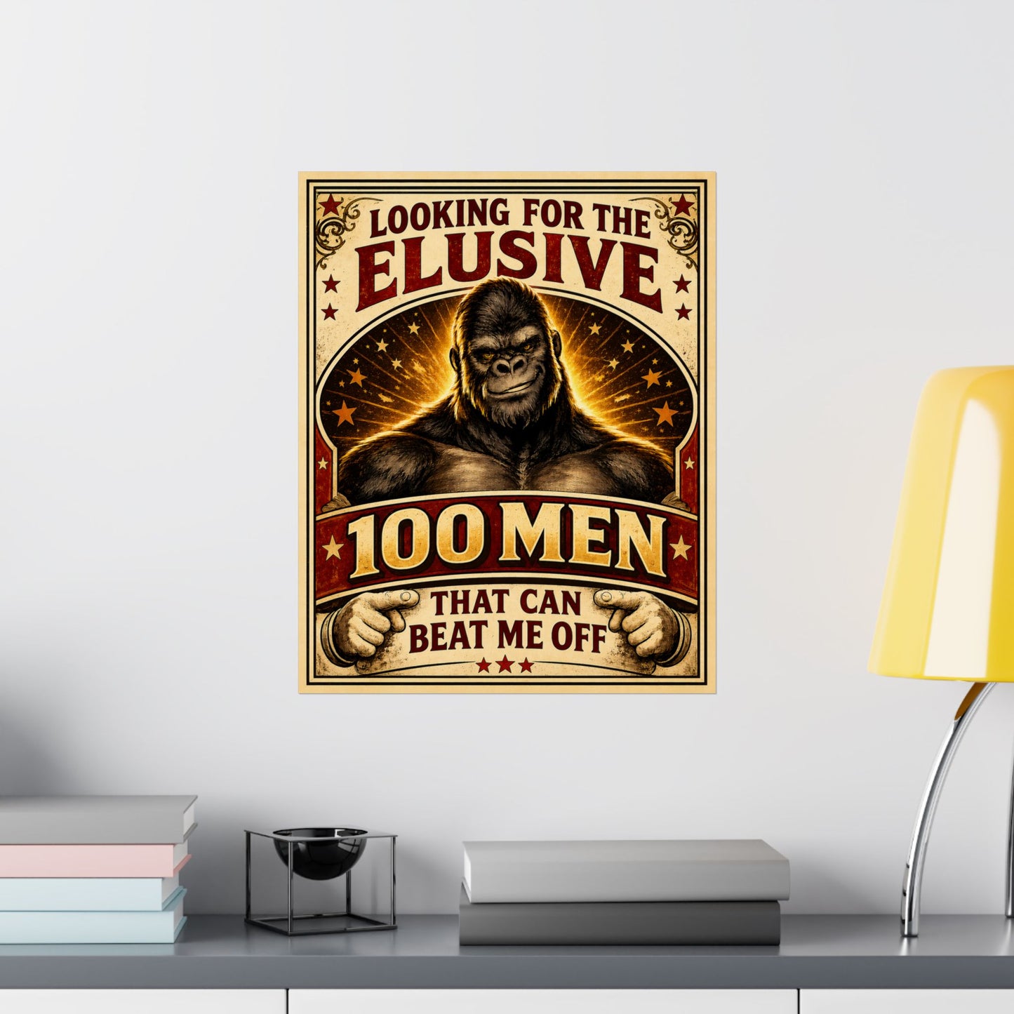 100 Men - Matte Vertical Posters