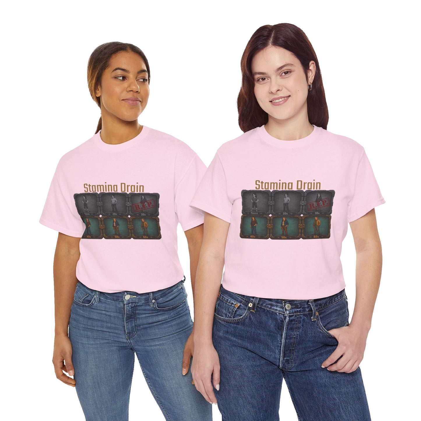 Stamina Drain - Unisex Heavy Cotton Tee