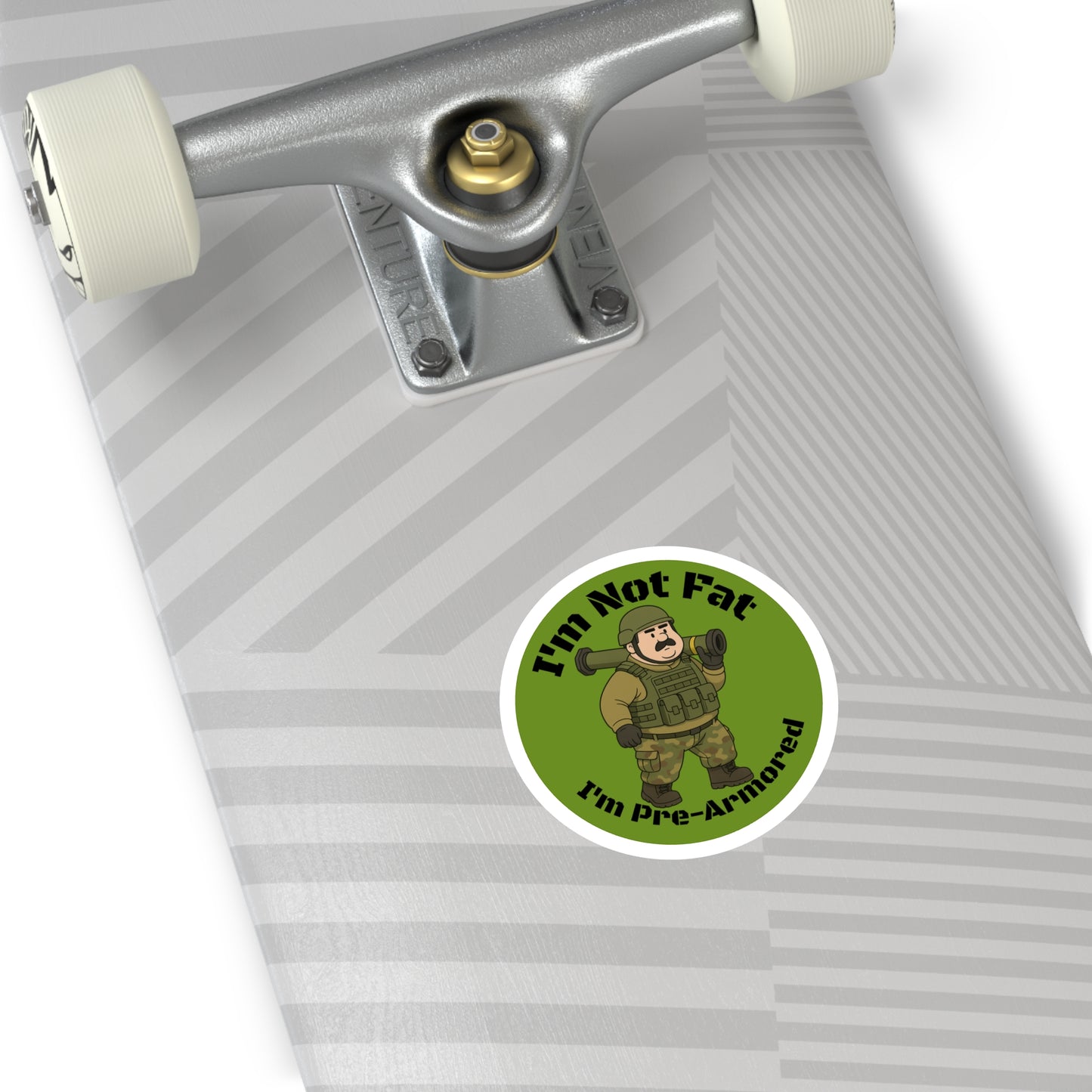 Pre-armored - Round Sticker