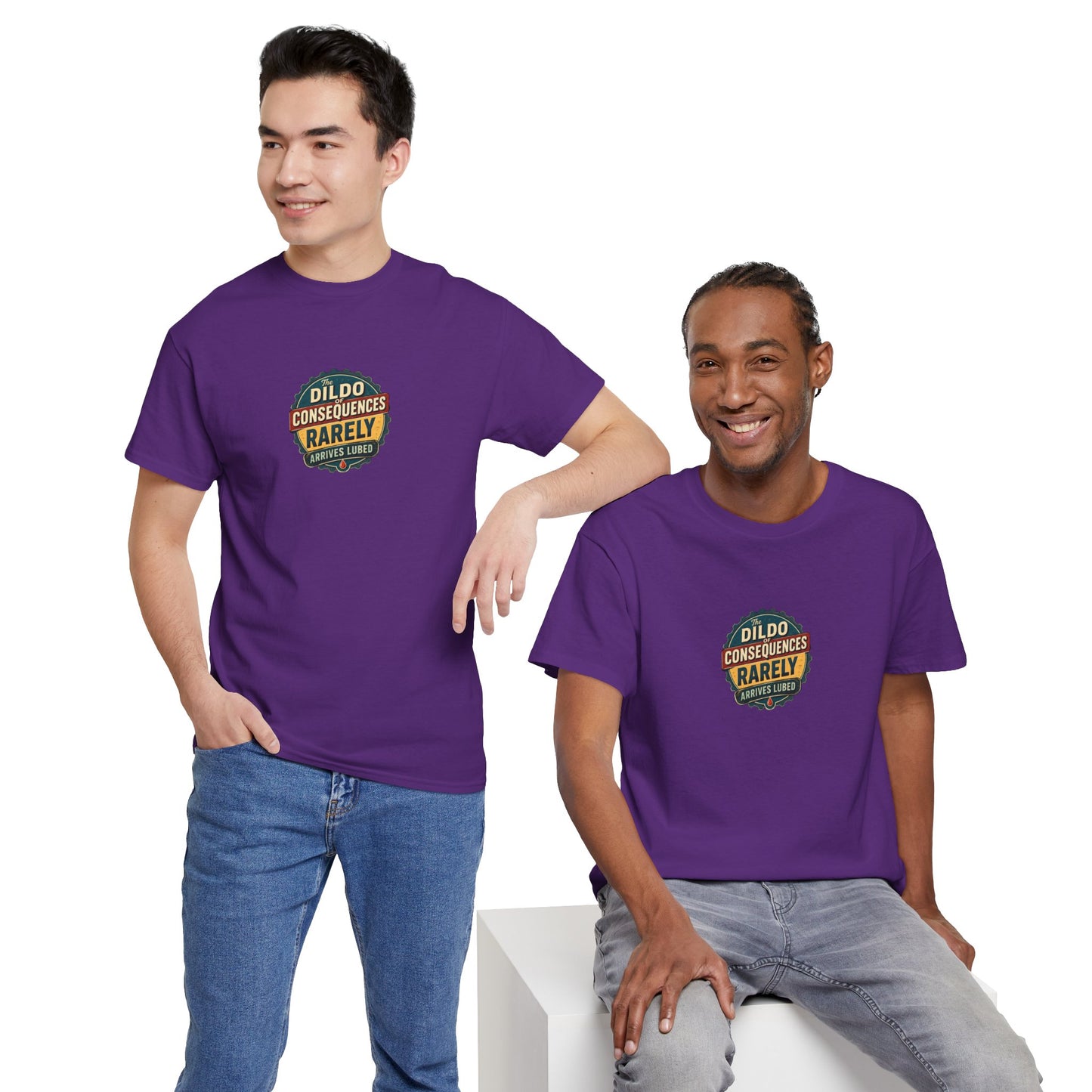 Dildo of Consequences - Unisex Heavy Cotton Tee