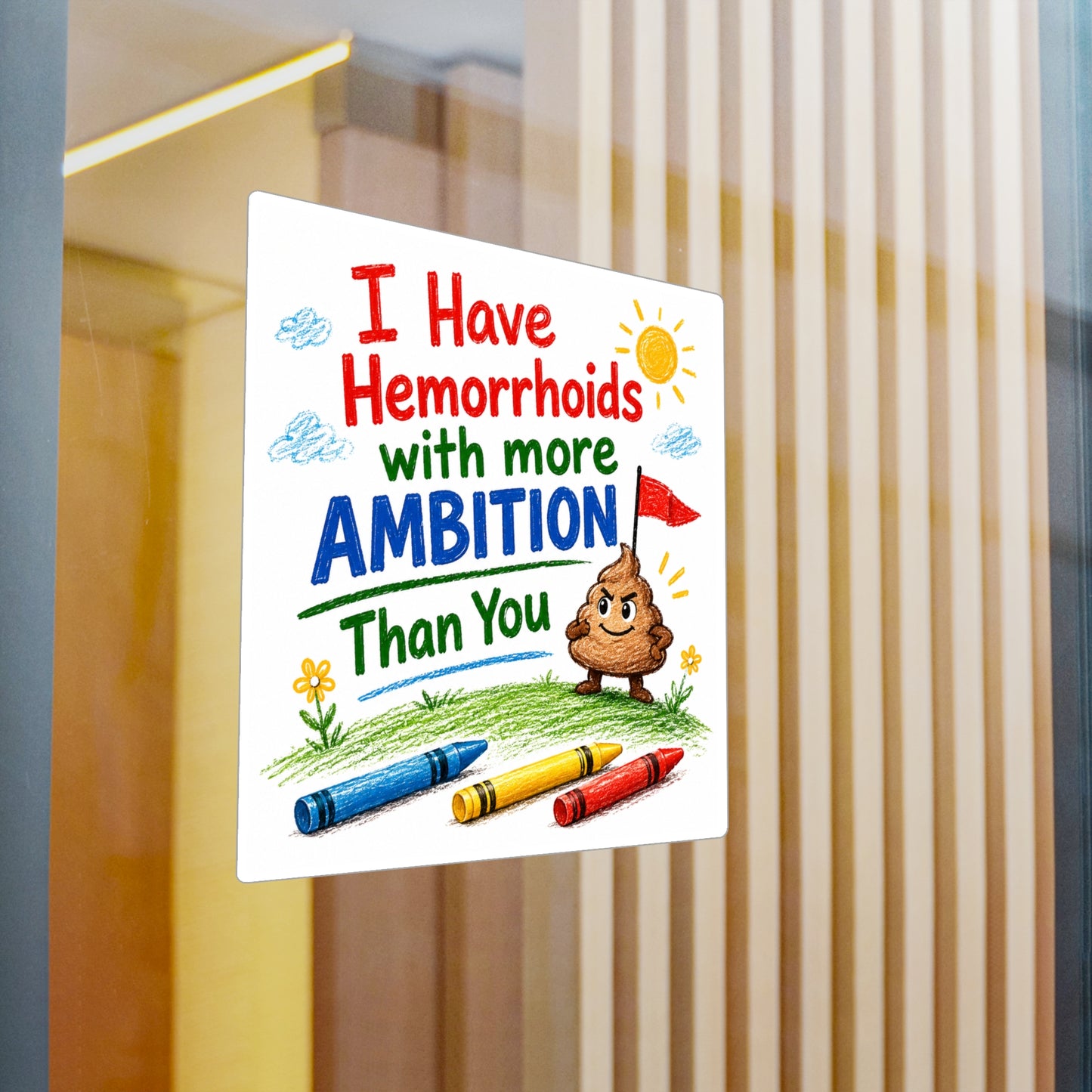 Ambition - Kiss-Cut Vinyl Decals