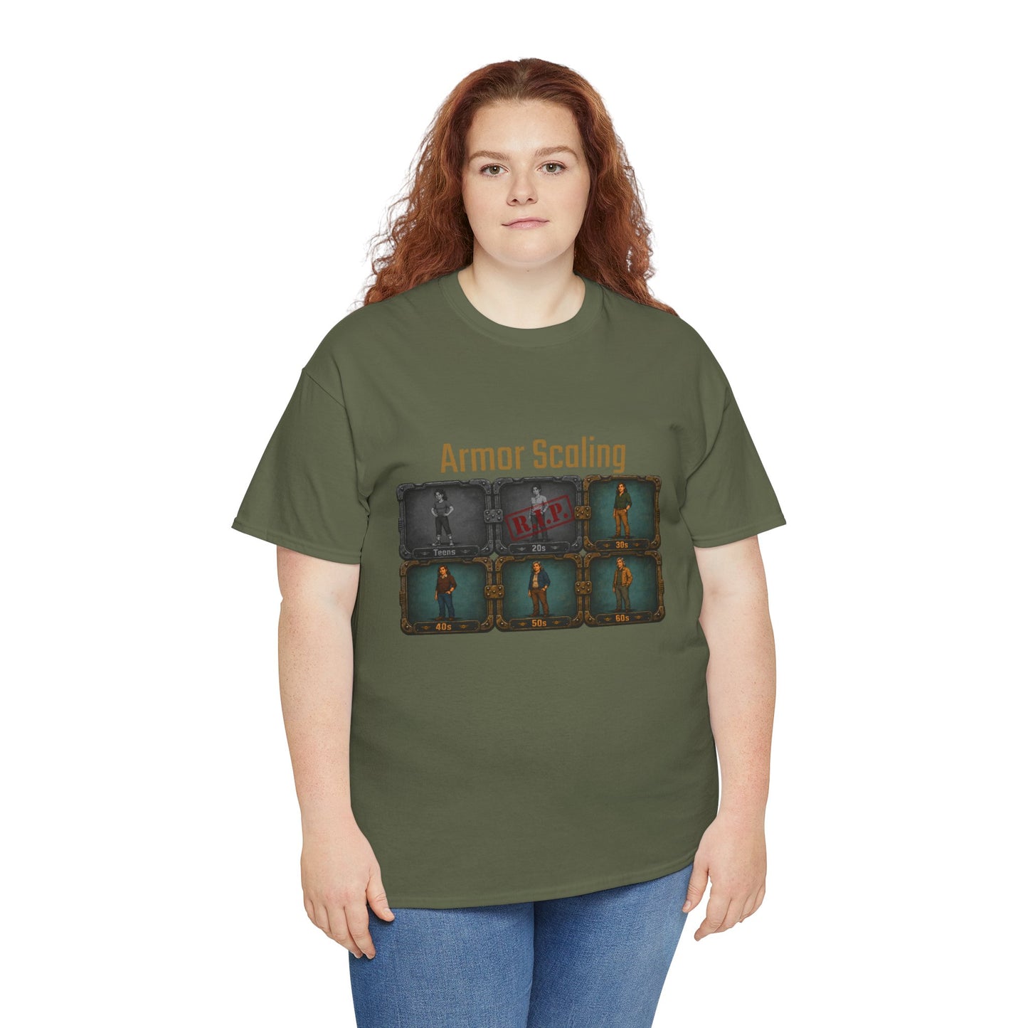 Armor Scaling - Unisex Heavy Cotton Tee