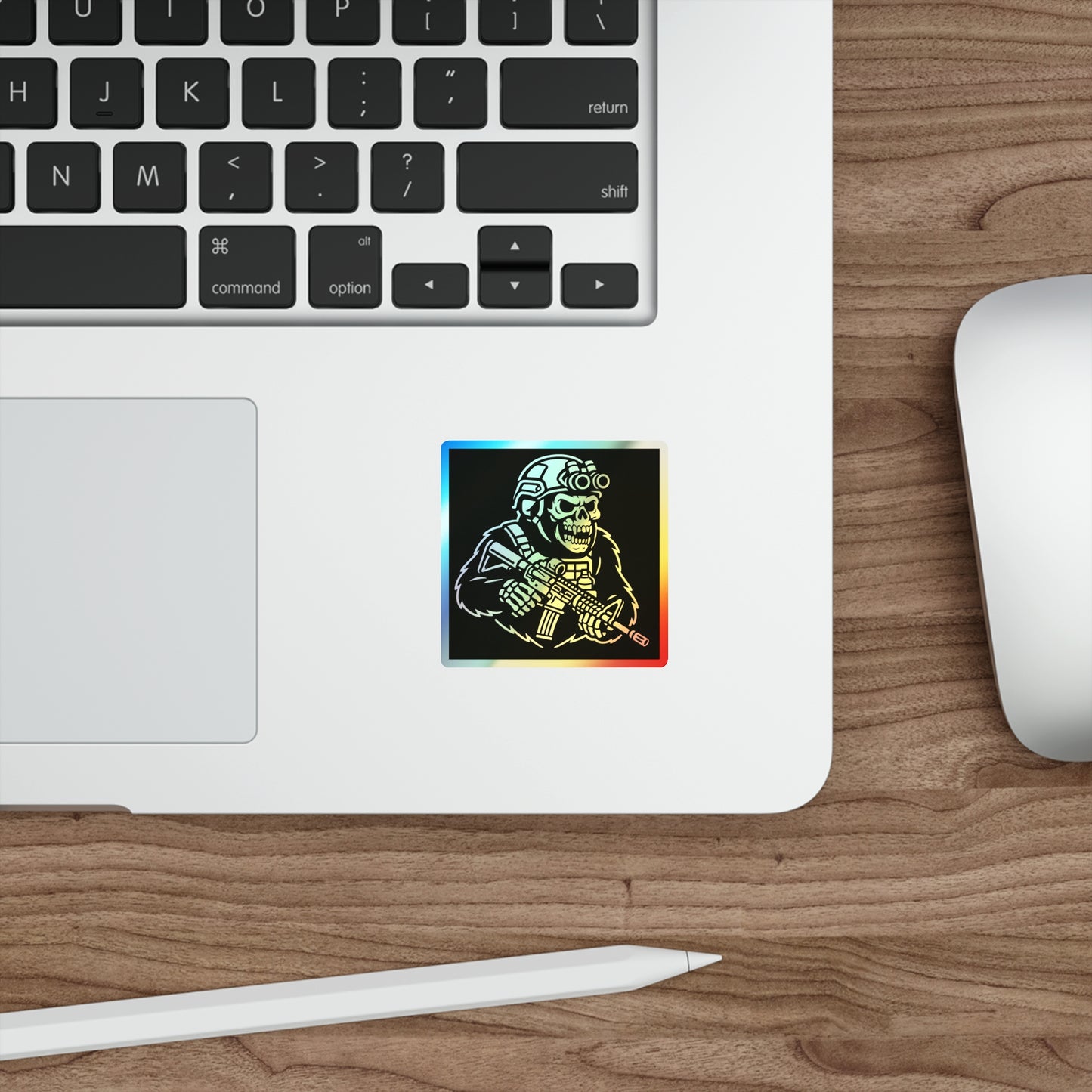 Tactical Guerrilla - Holographic Die-Cut Sticker