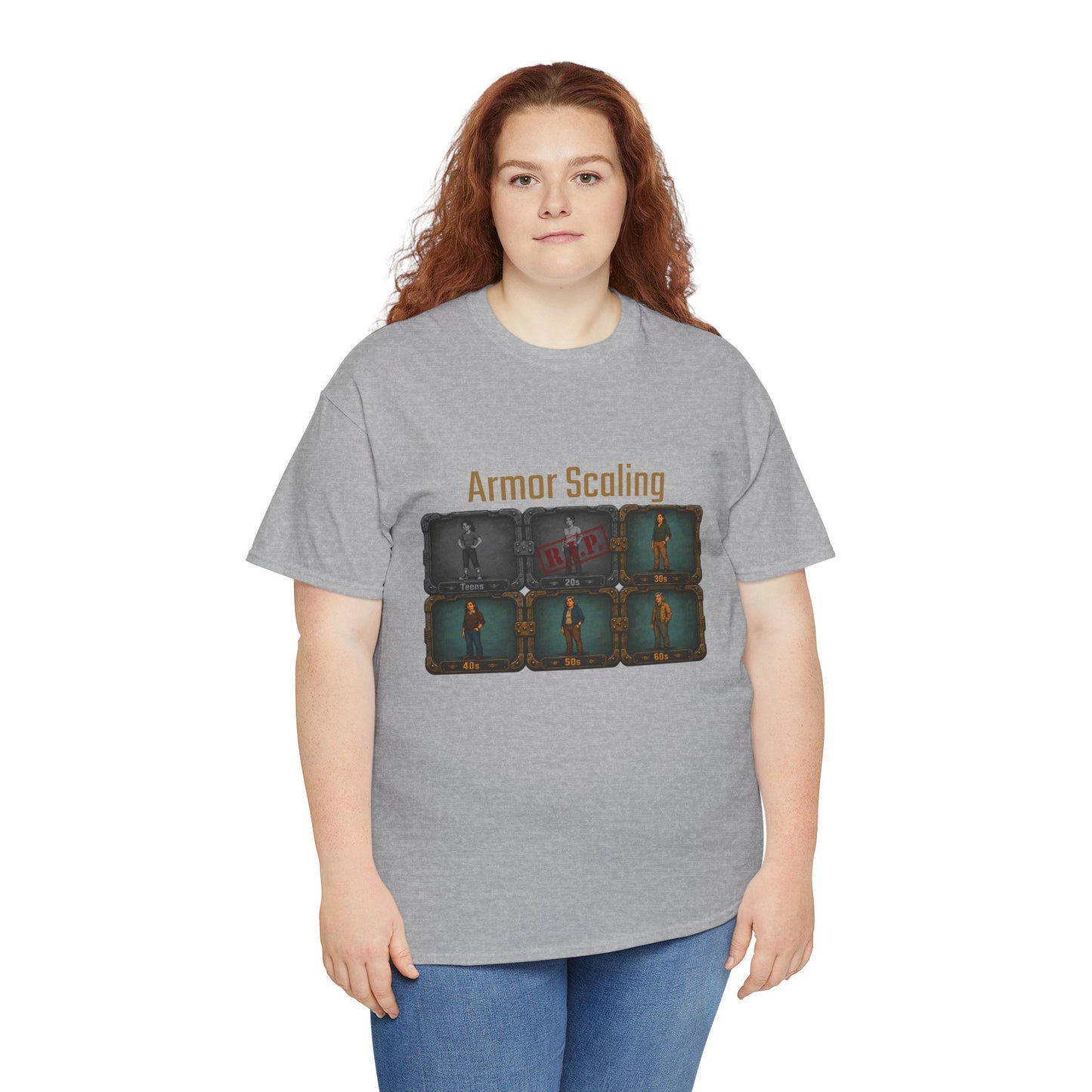 Armor Scaling - Unisex Heavy Cotton Tee