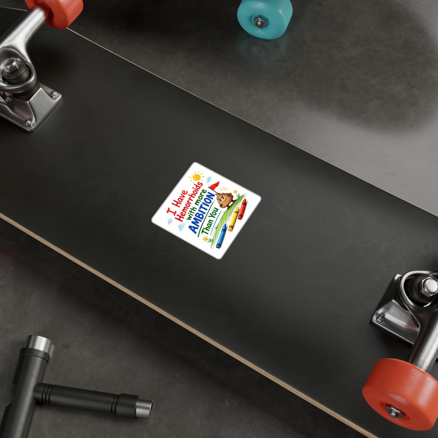 Ambition - Kiss-Cut Vinyl Decals