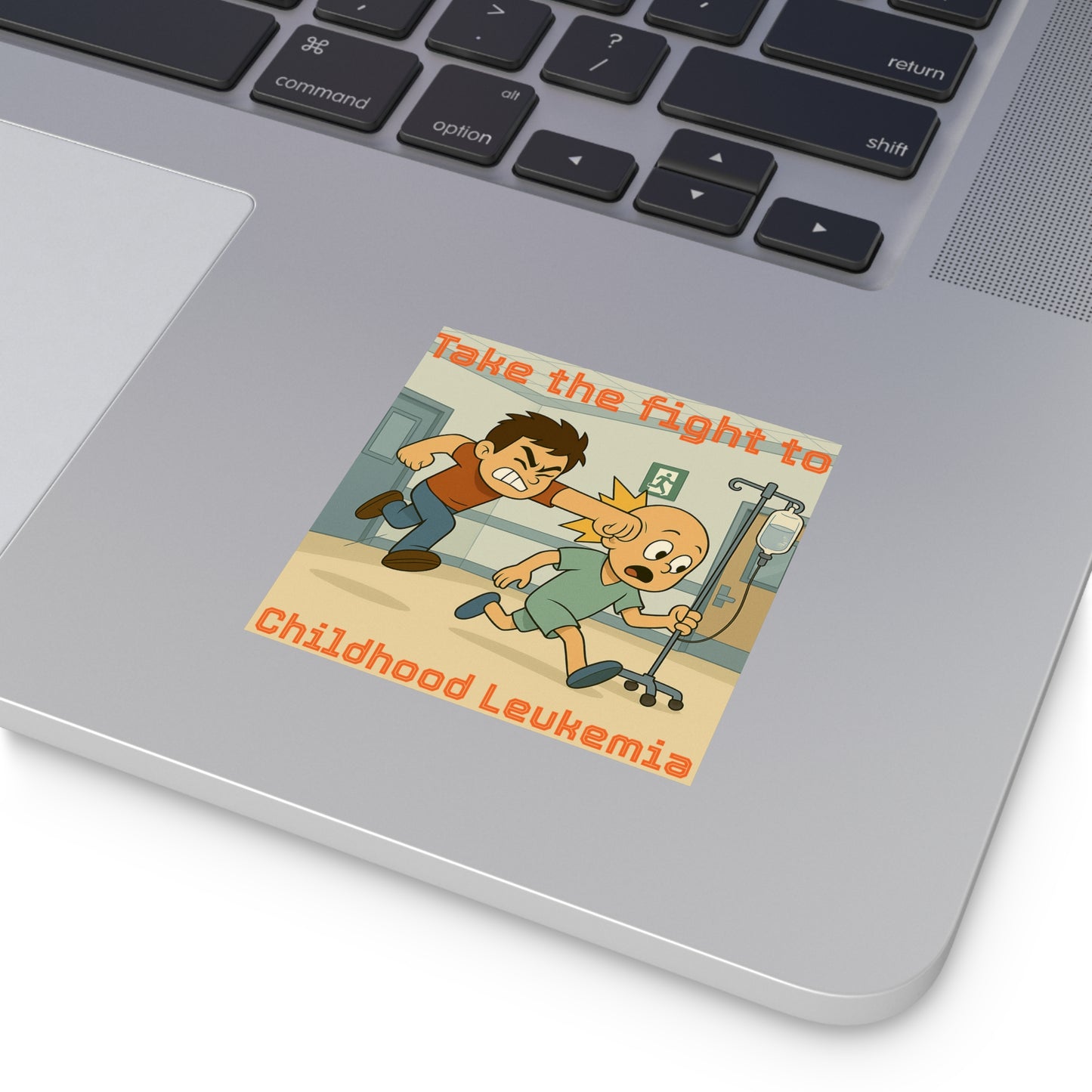 Childhood Leukemia Awareness - Square Sticker