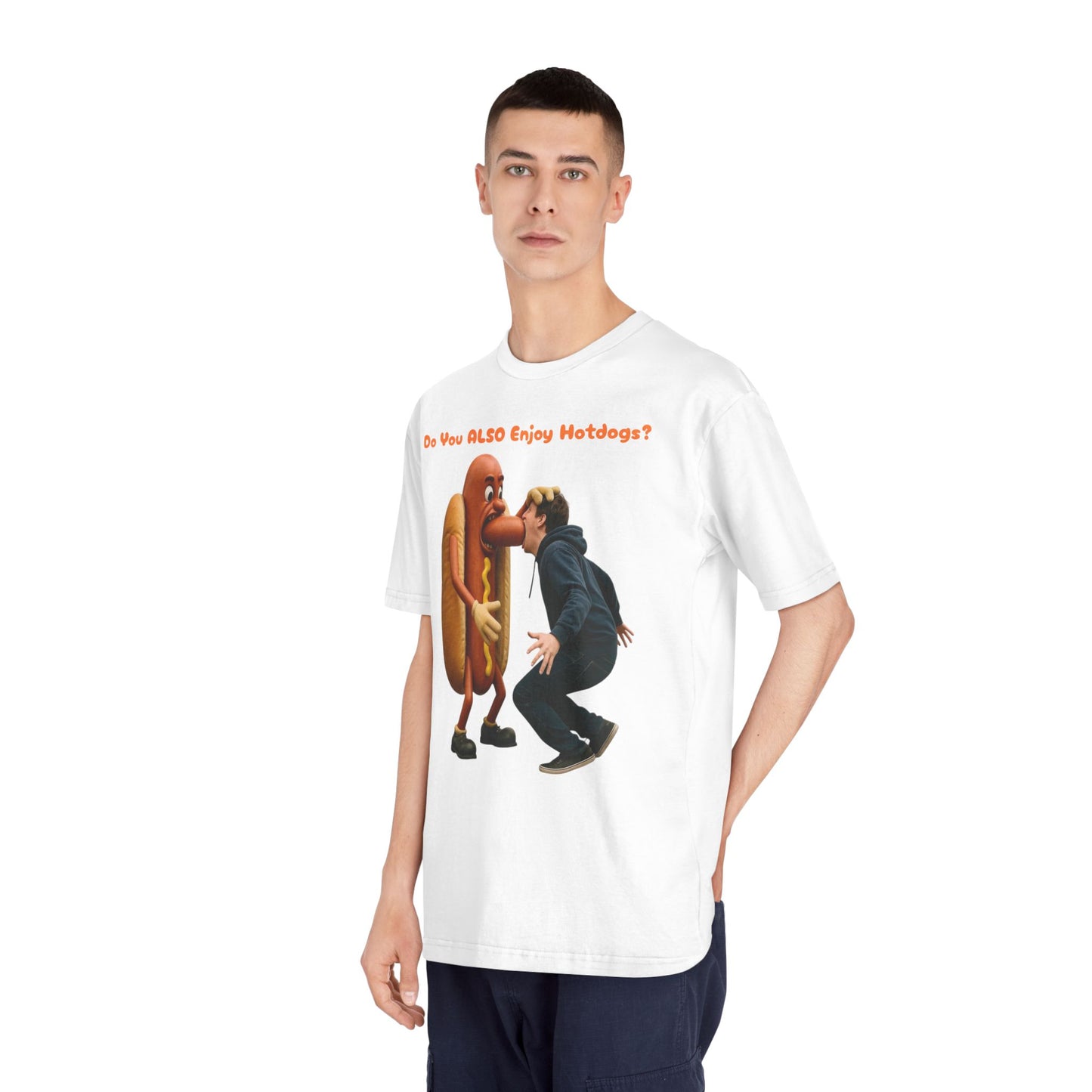 Do You ALSO Enjoy Hotdogs? - Unisex Classic Crewneck T-Shirt