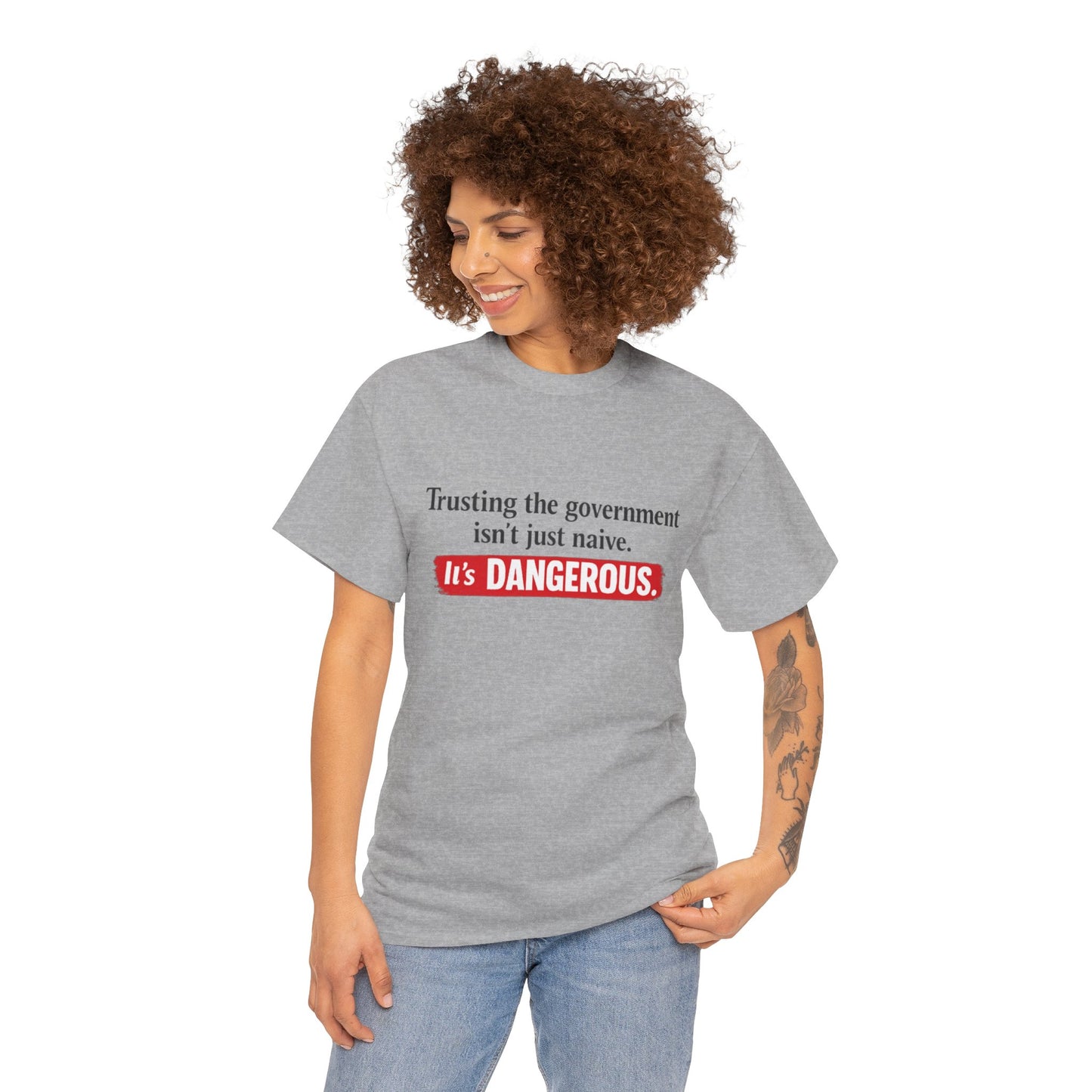Trust Government - Unisex Heavy Cotton Tee
