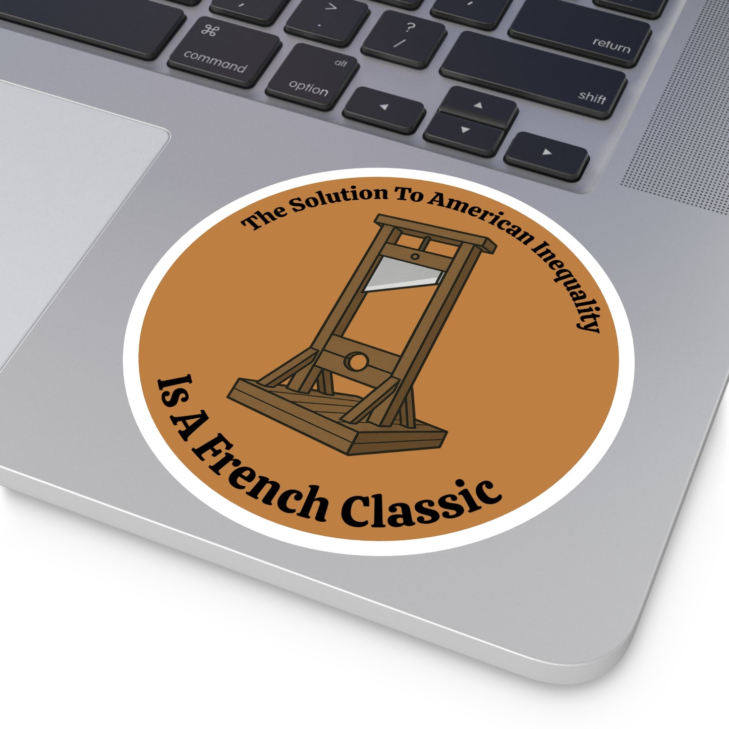 French Classic - Round Vinyl Sticker