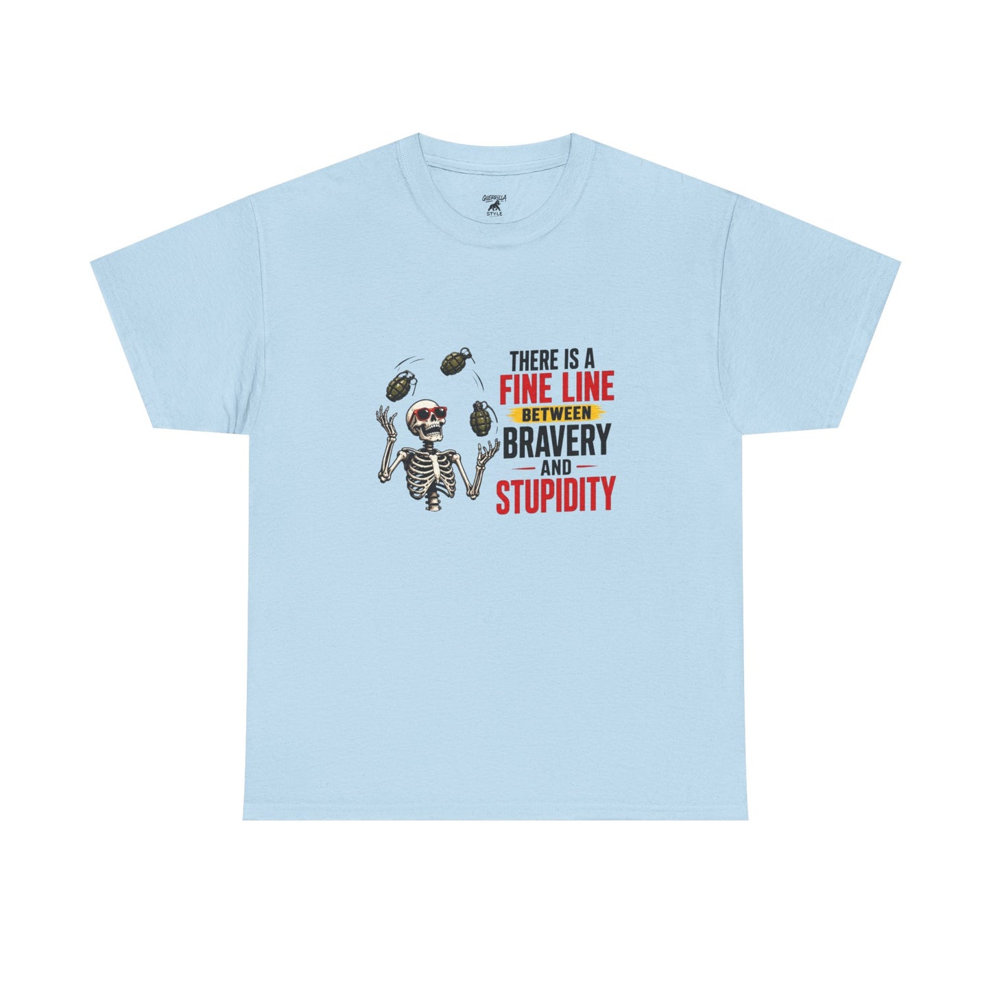 Fine Line - Unisex Heavy Cotton Tee
