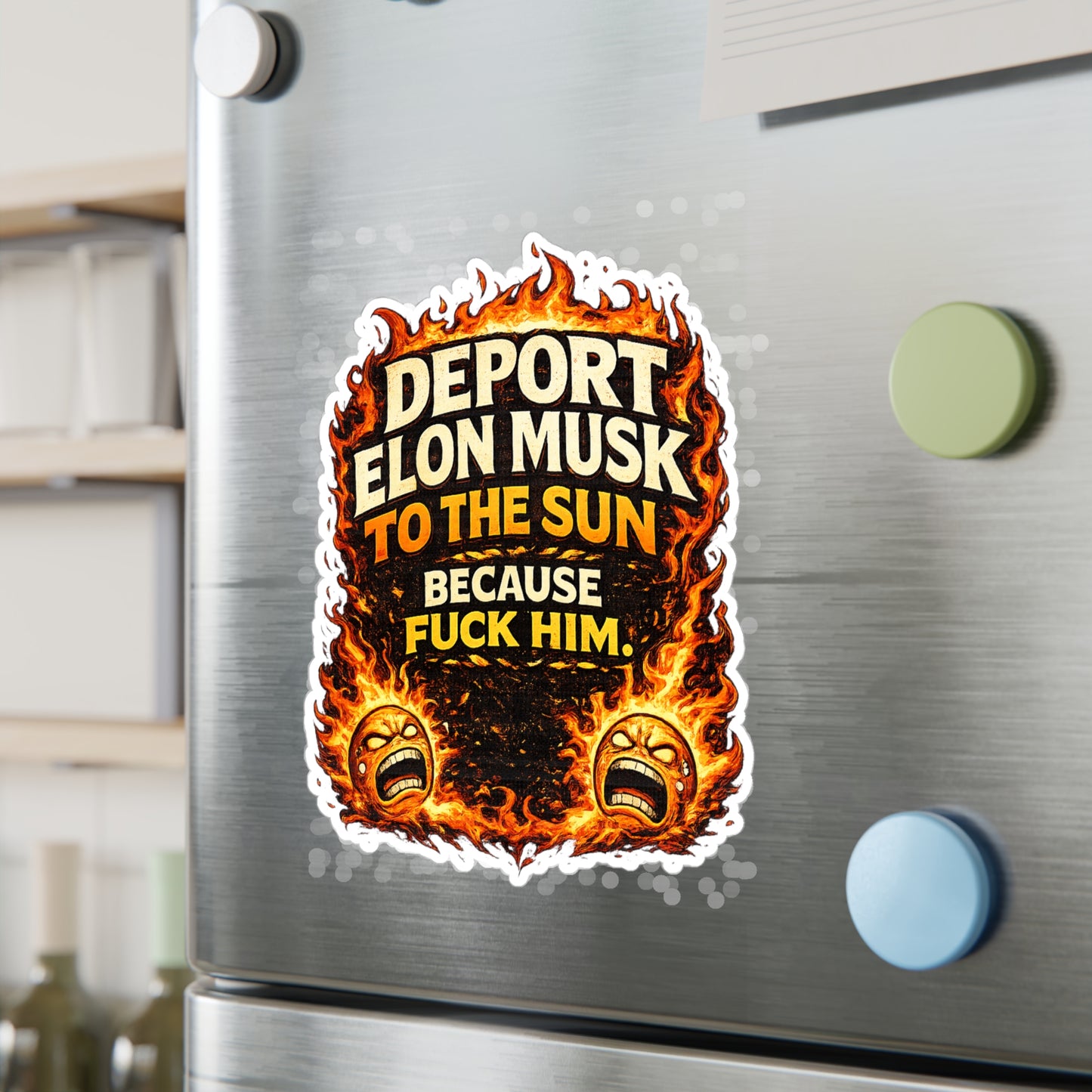 Deport Musk - Kiss-Cut Vinyl Decals