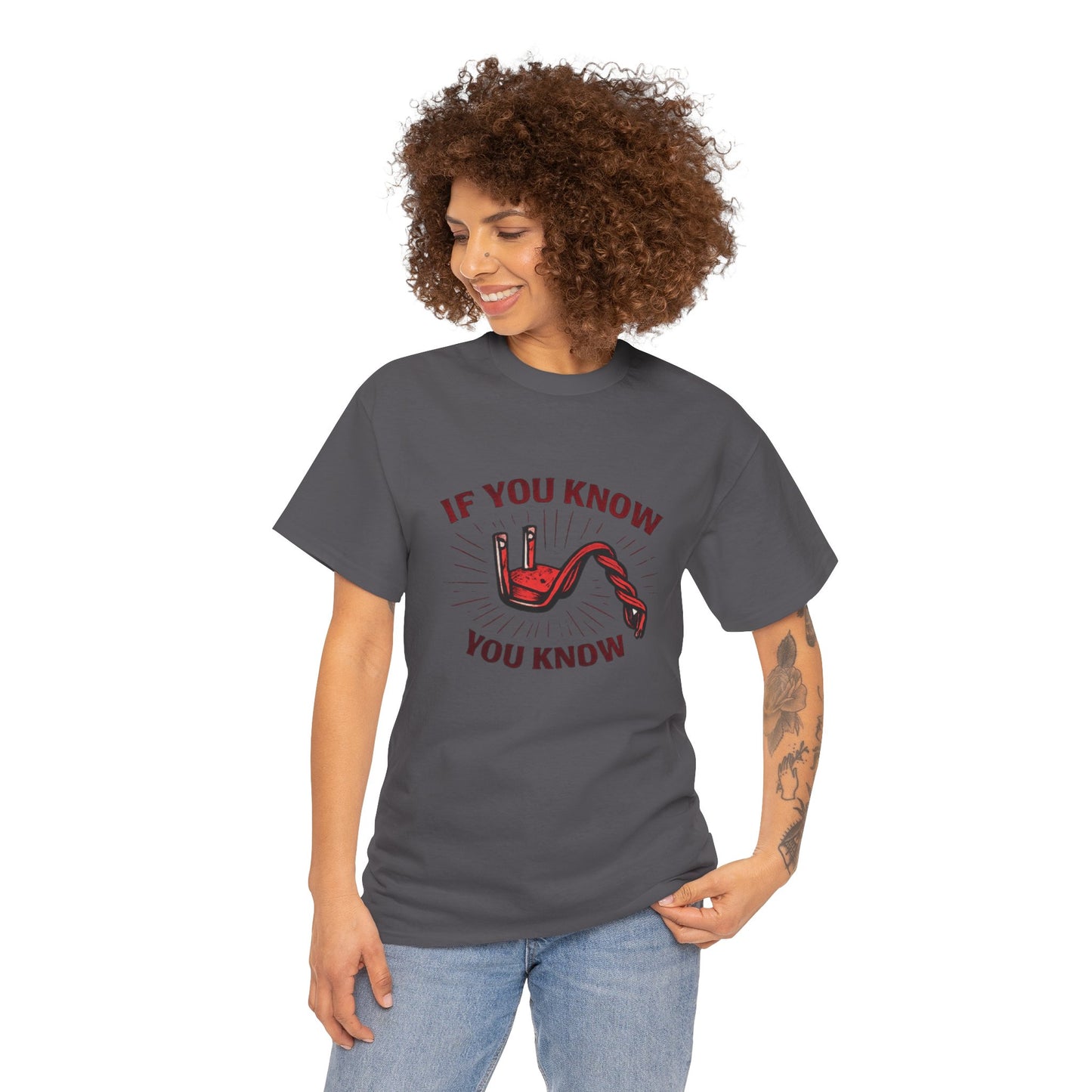 If You Know You Know - Unisex Heavy Cotton Tee