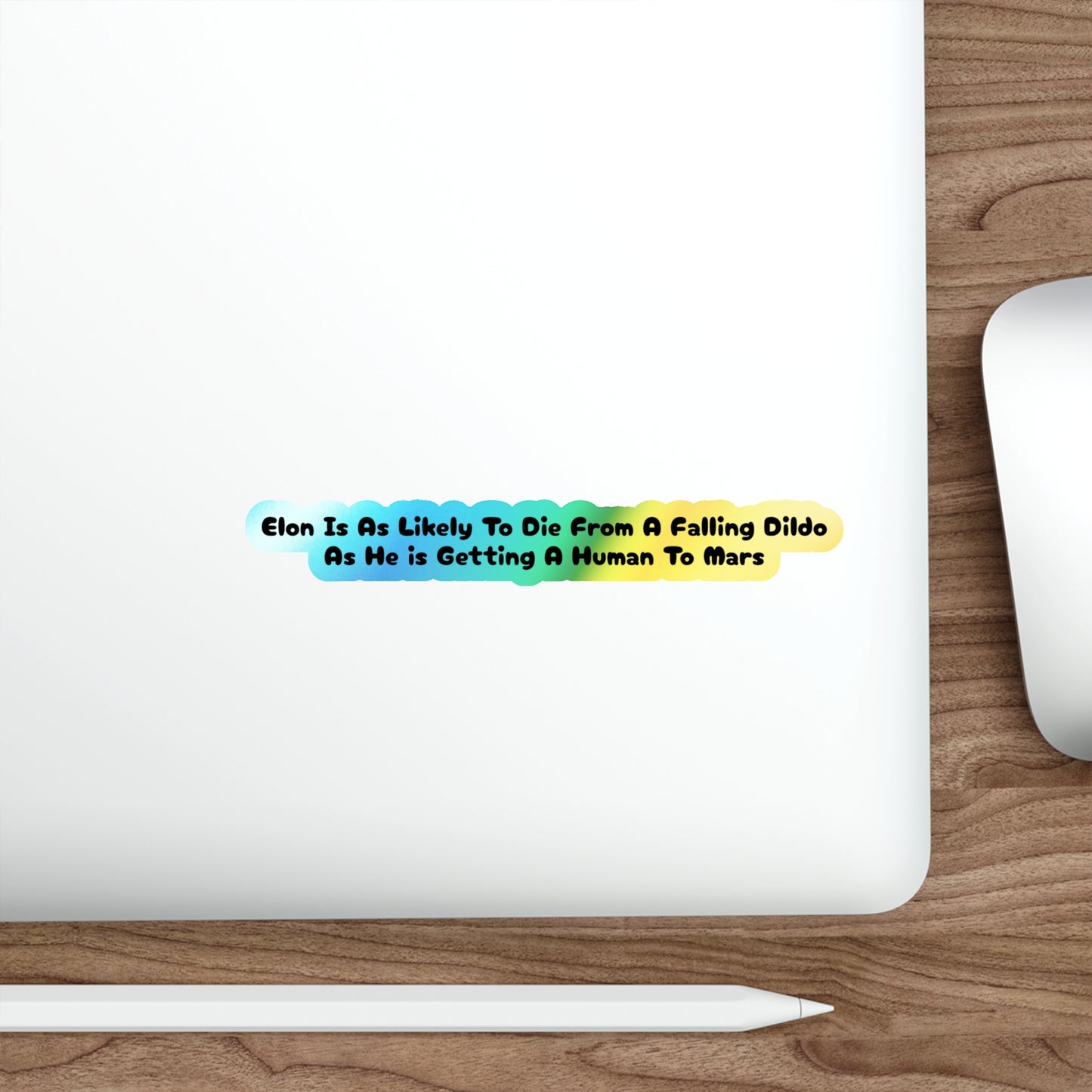 Death From Above - Holographic Die-Cut Stickers