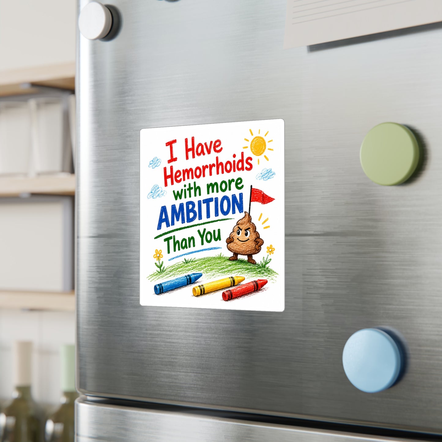 Ambition - Kiss-Cut Vinyl Decals