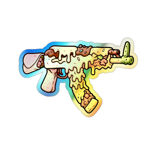Taco Tuesday AK - Holographic Die-Cut Sticker