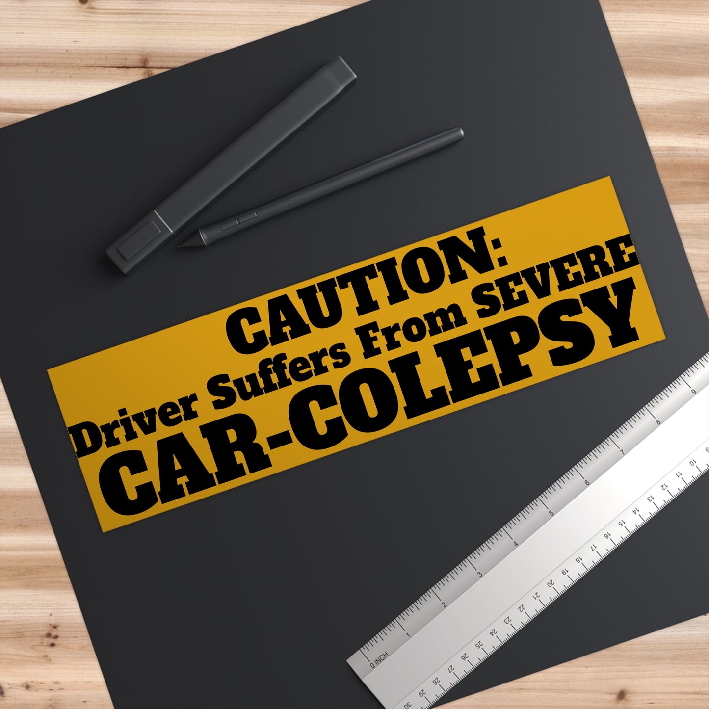 Severe Car-Colepsy - Bumper Sticker