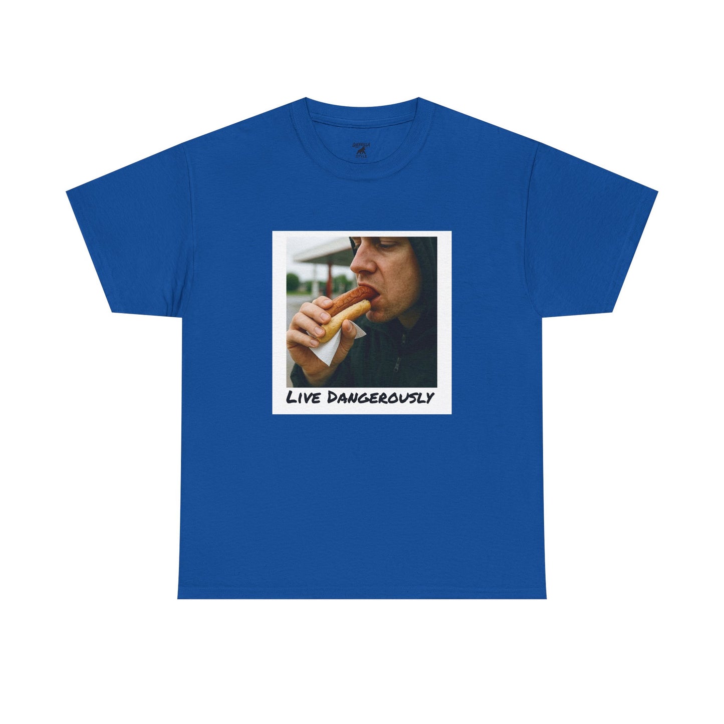 Live Dangerously - Unisex Graphic Print T-Shirt