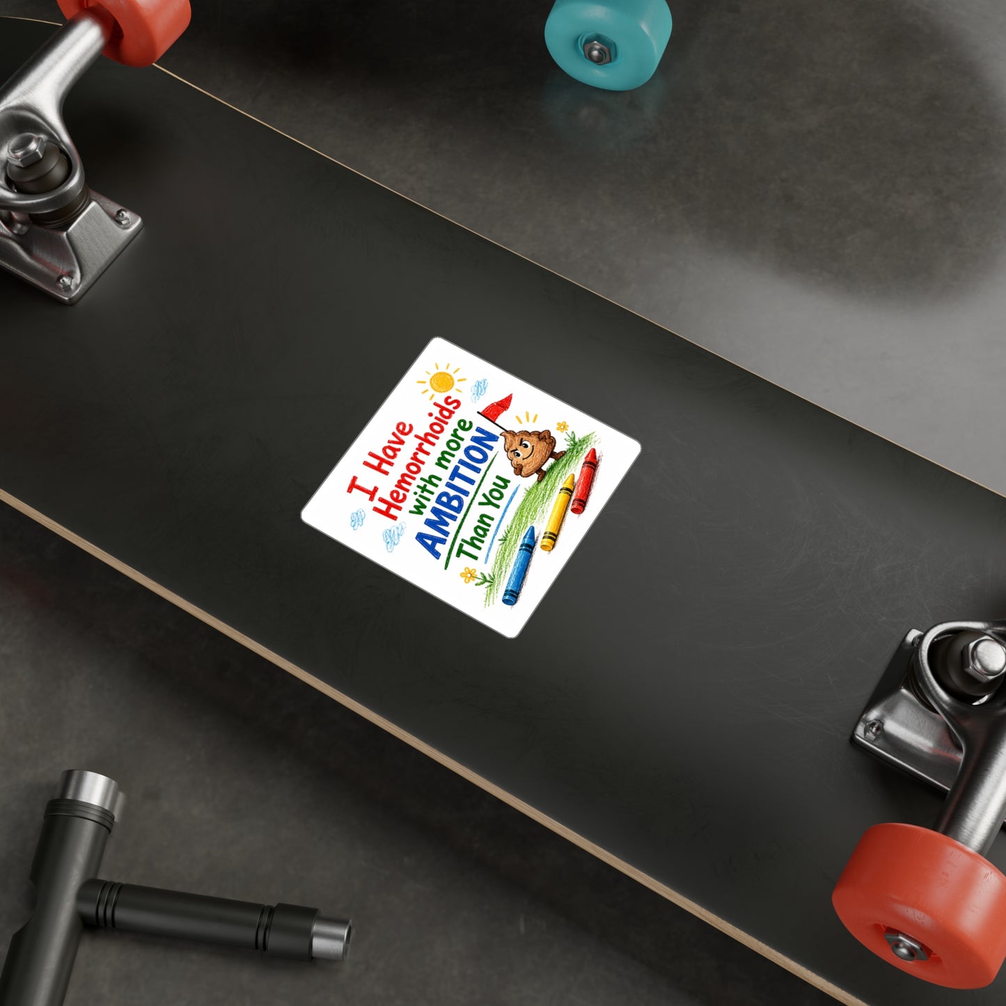 Ambition - Kiss-Cut Vinyl Decals