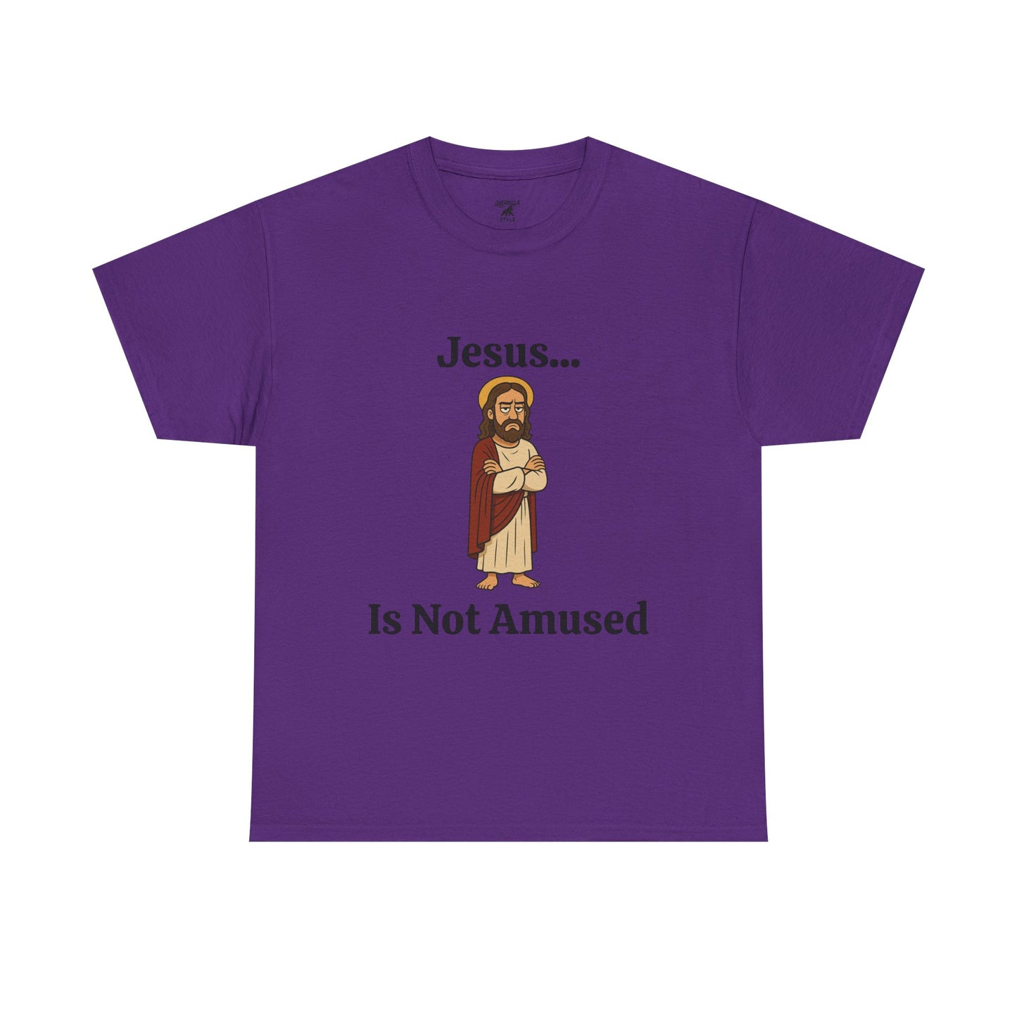 Jesus Is Not Amused - Unisex Heavy Cotton Tee