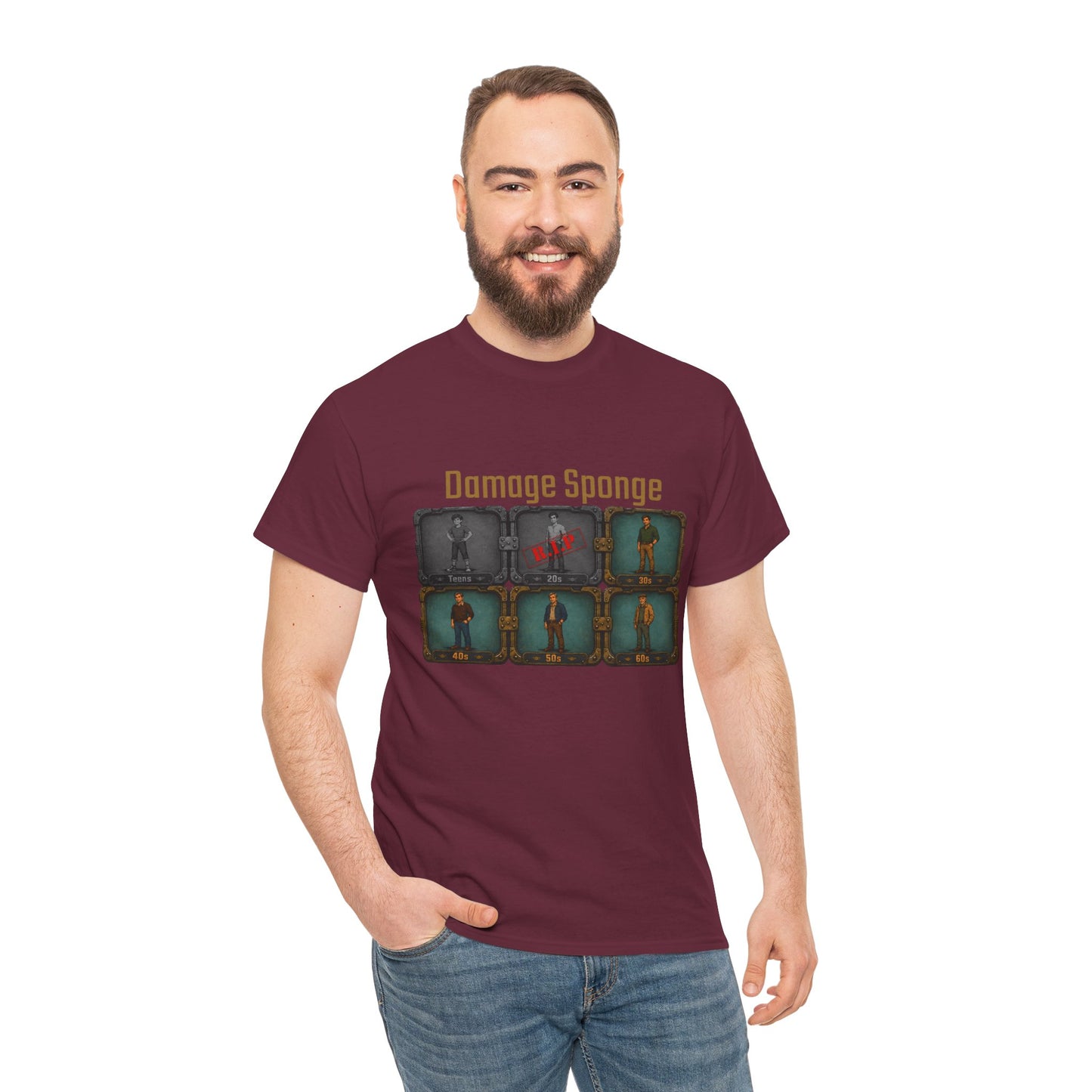 Damage Sponge - Unisex Heavy Cotton Tee