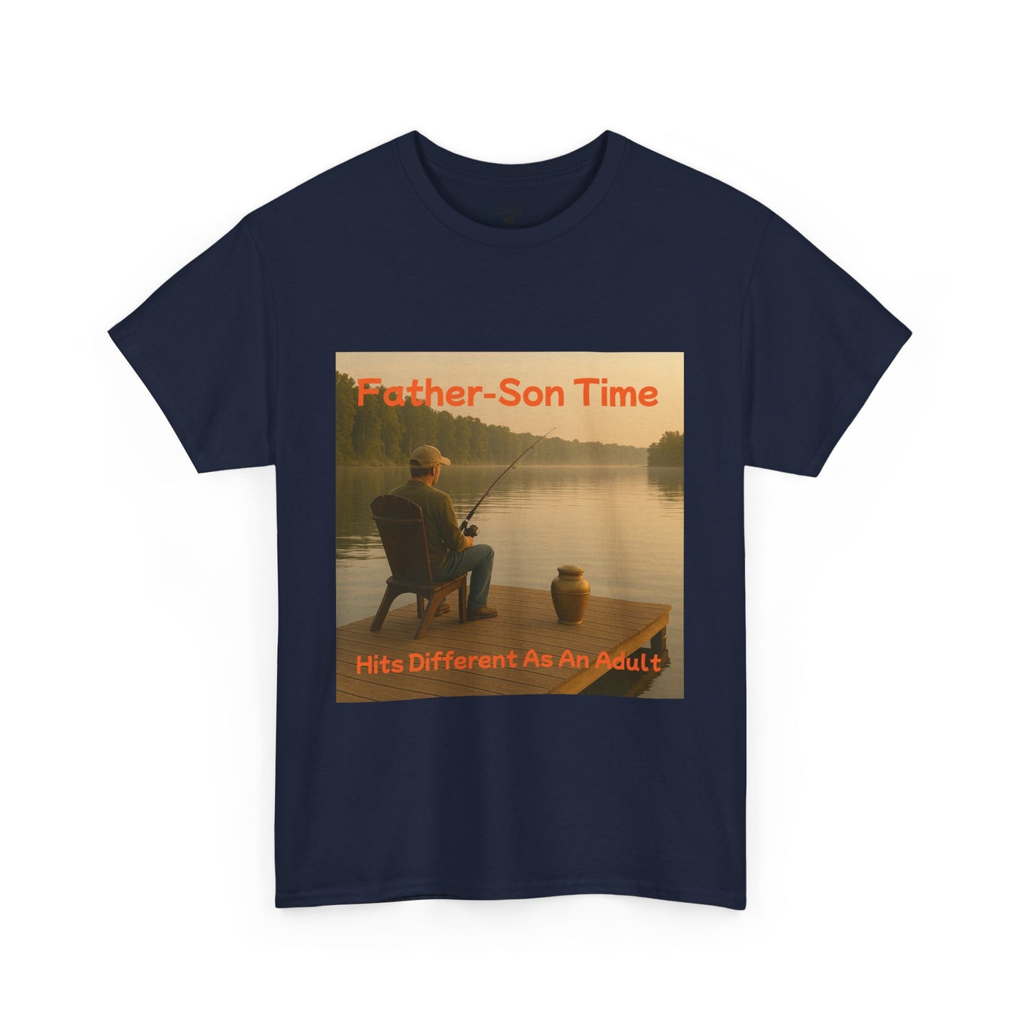 Father-Son Time - Unisex Heavy Cotton Tee