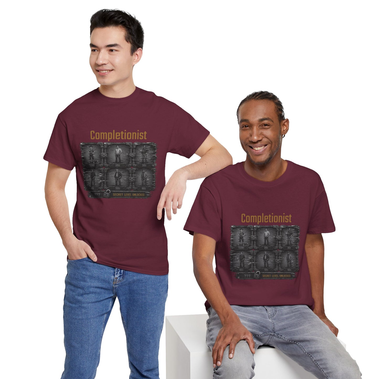 Completionist - Unisex Heavy Cotton Tee