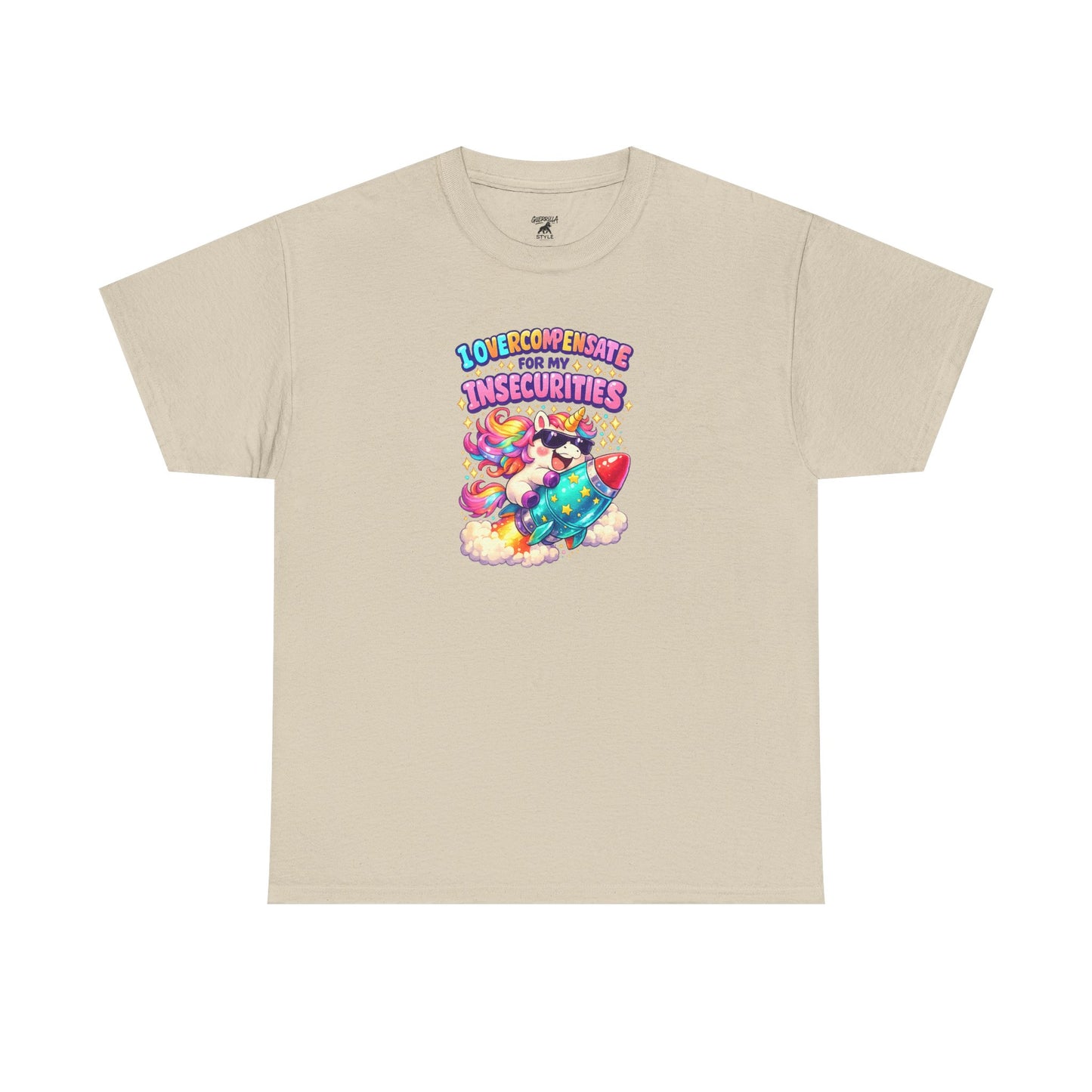 Overcompensate - Unisex Heavy Cotton Tee