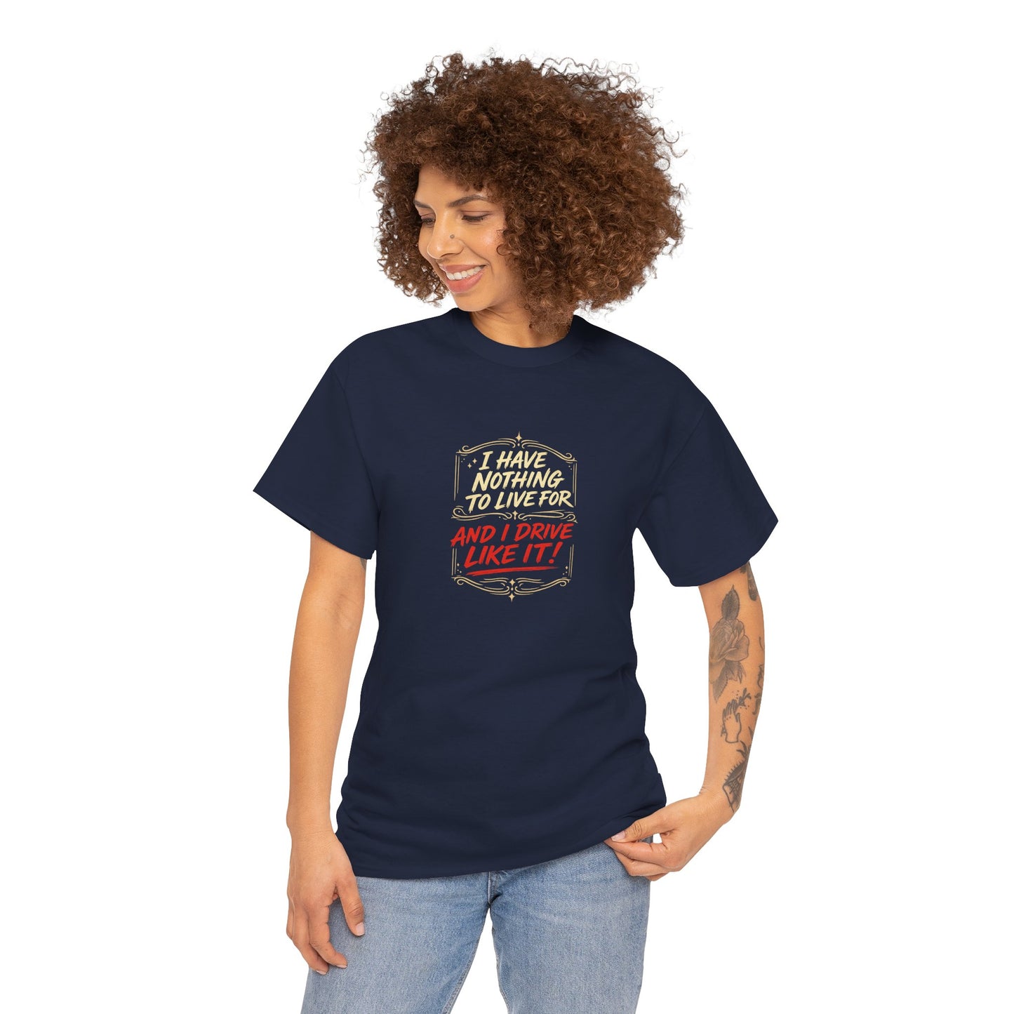 I Drive Like It - Unisex Heavy Cotton Tee
