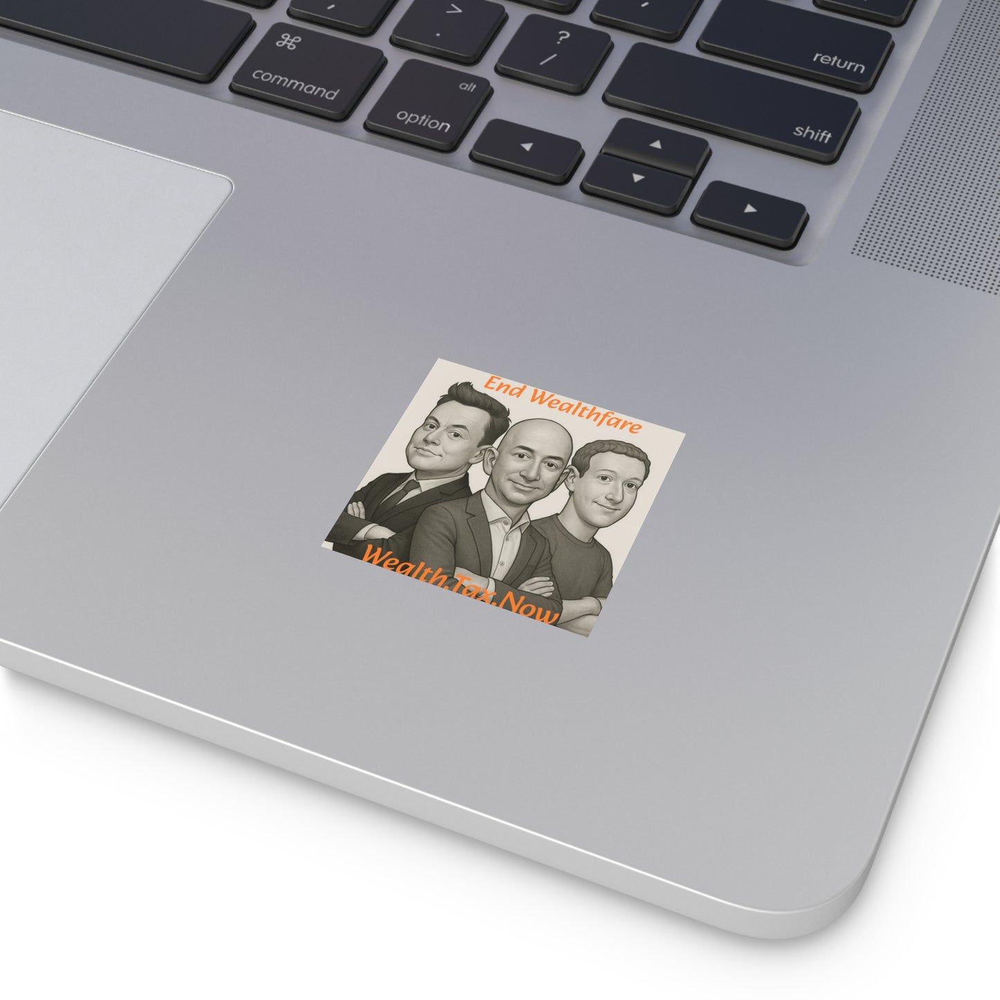 Wealthfare - Square Stickers