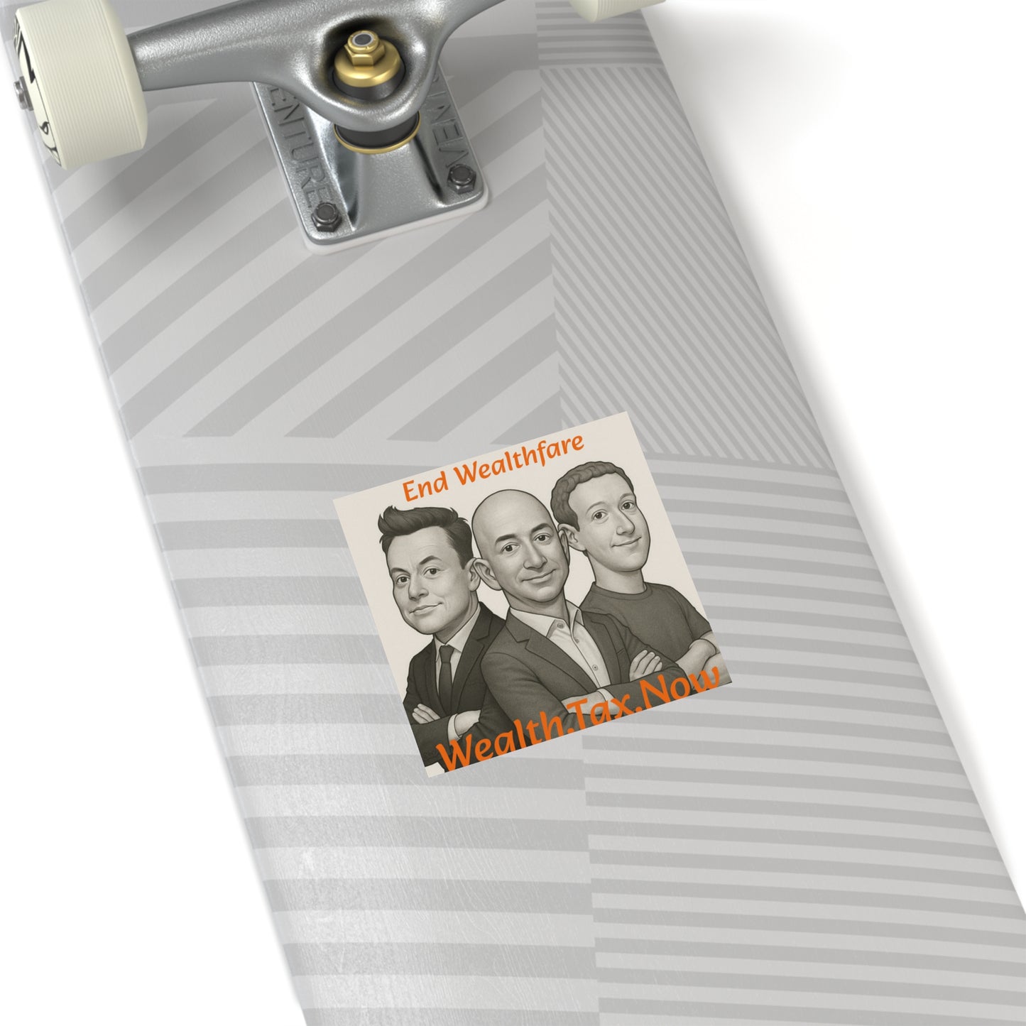 Wealthfare - Square Stickers