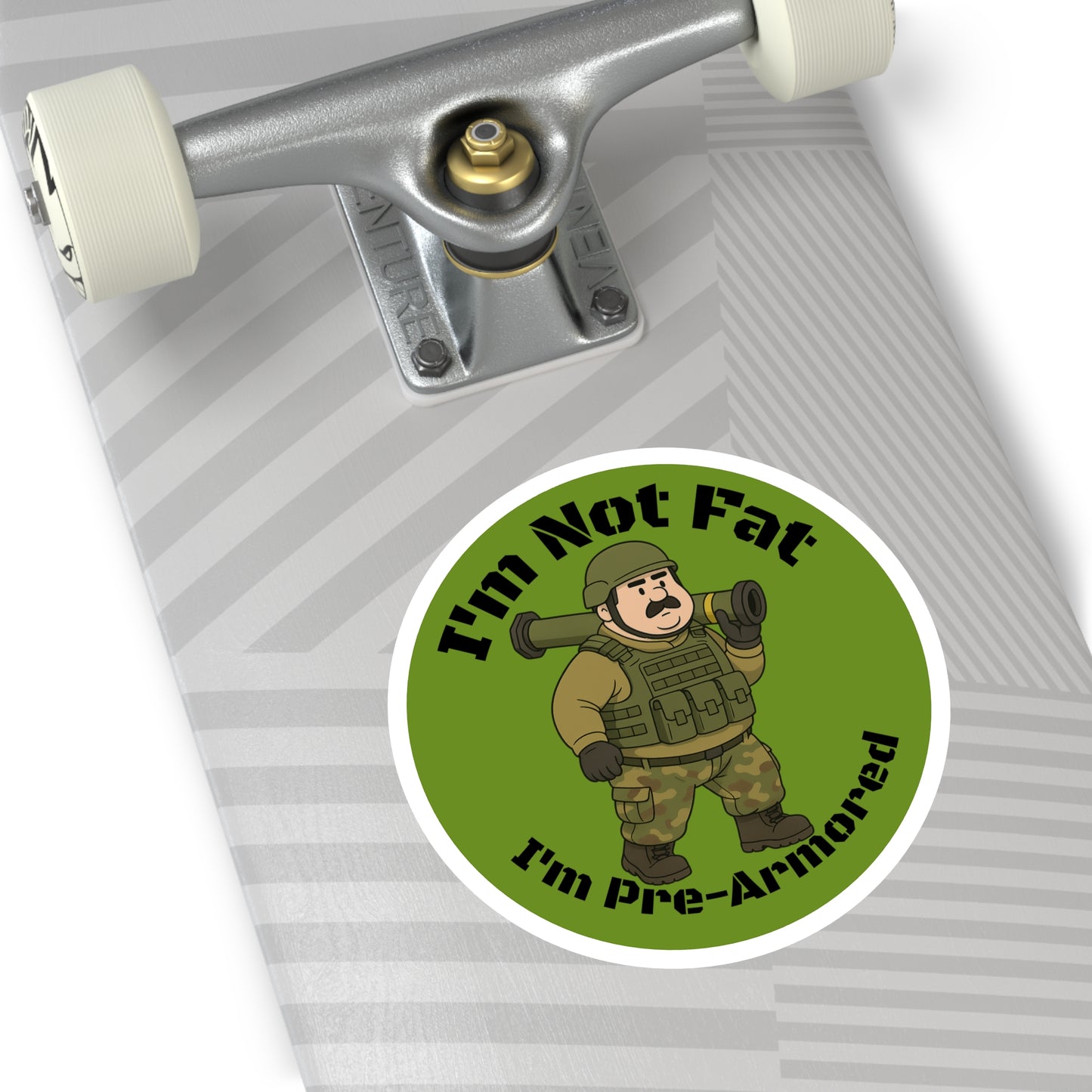 Pre-armored - Round Sticker