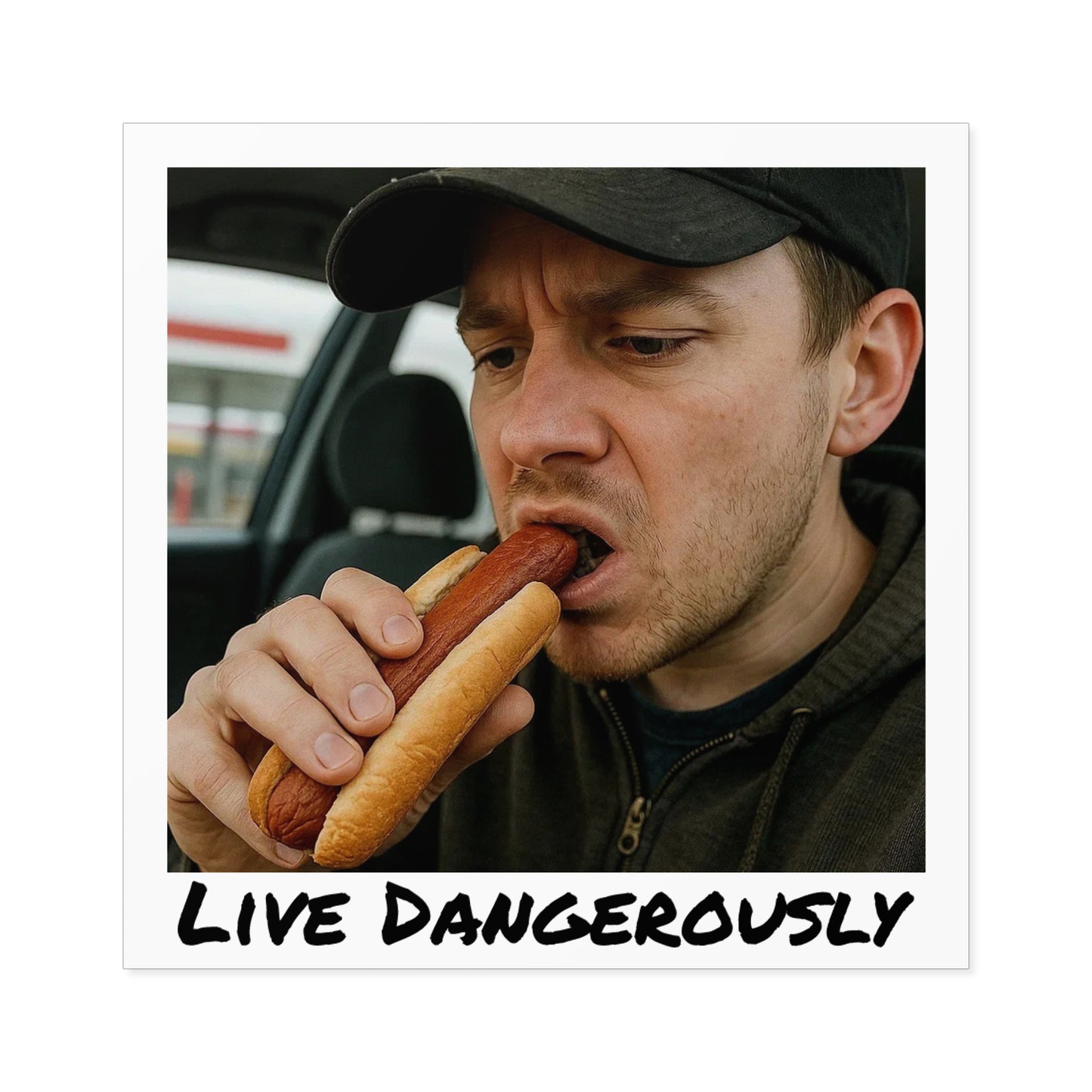 Liver Dangerously - Square Stickers