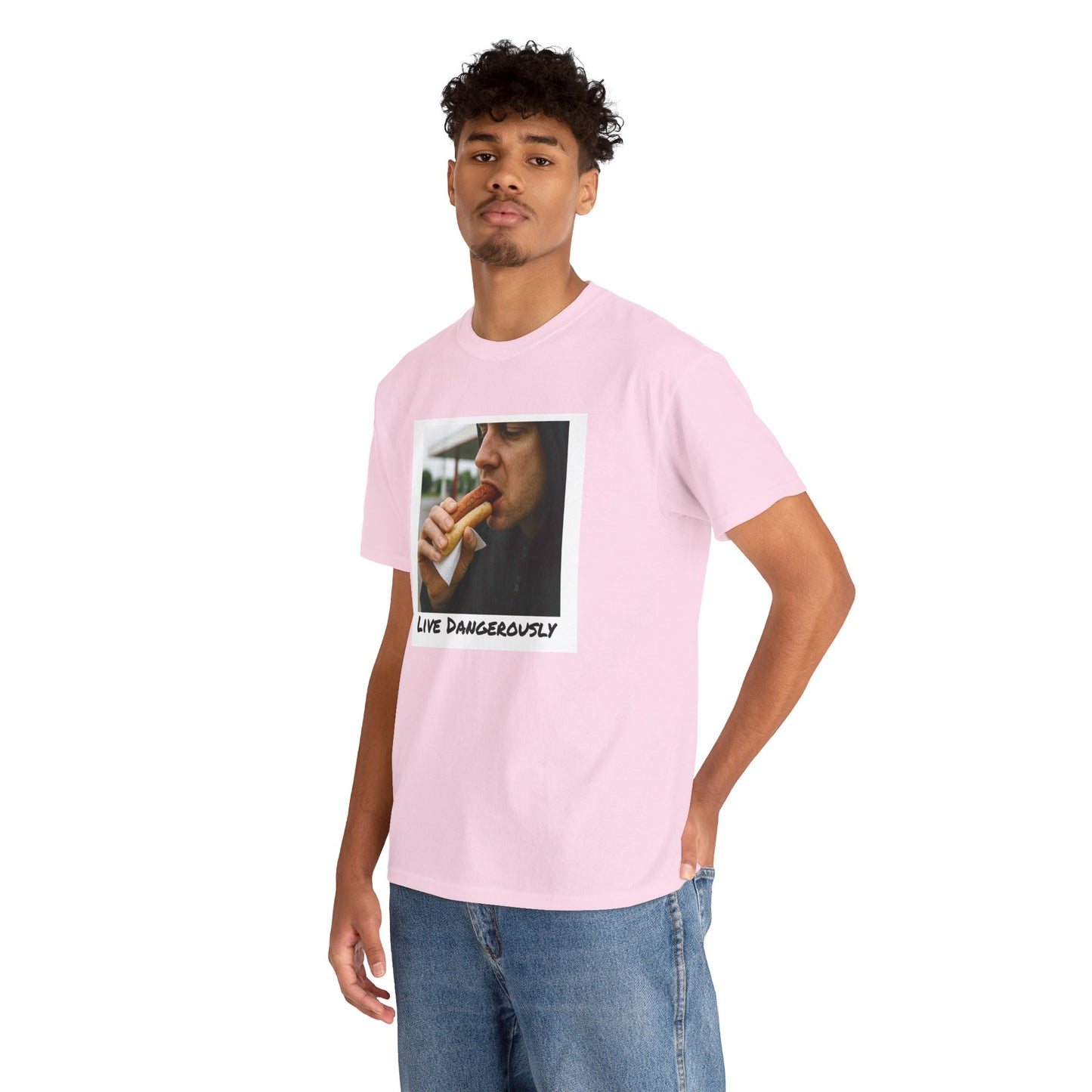 Live Dangerously - Unisex Graphic Print T-Shirt