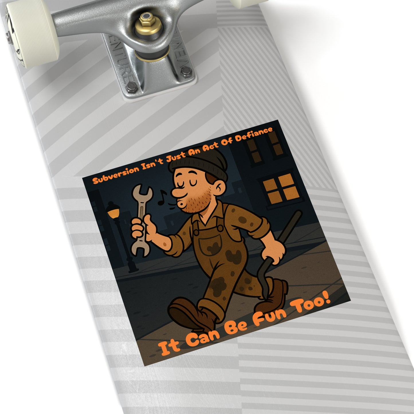 Subversion - Square Stickers